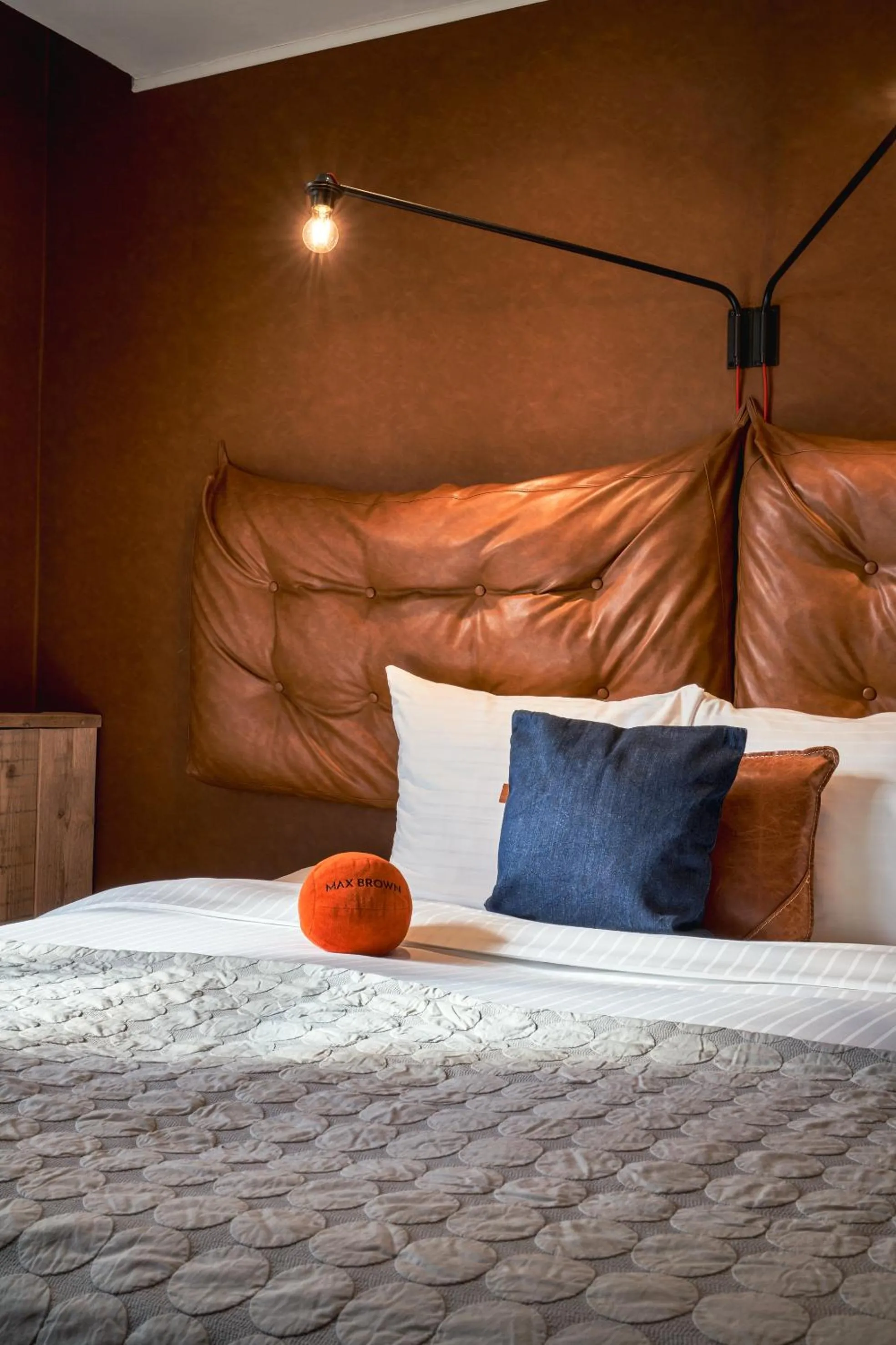 Bed in Max Brown Hotel Museum Square, part of Sircle Collection