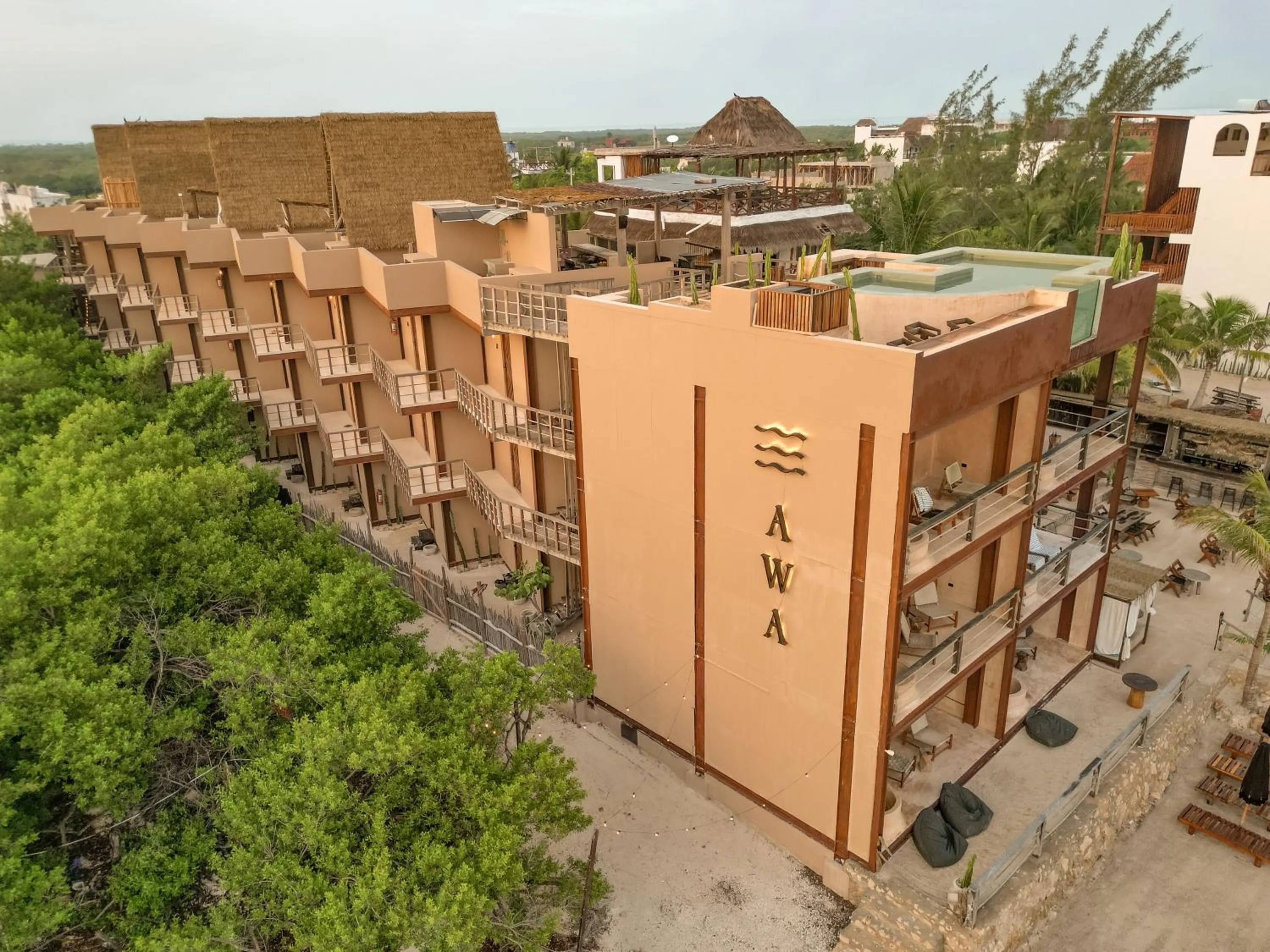 Property building in AWA Holbox Hotel Boutique - Beach Front