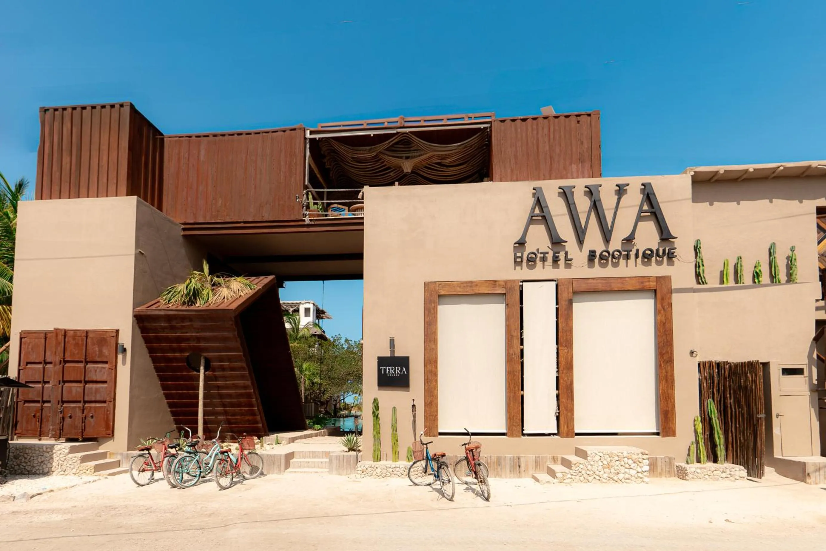 Facade/entrance in AWA Holbox Hotel Boutique - Beach Front