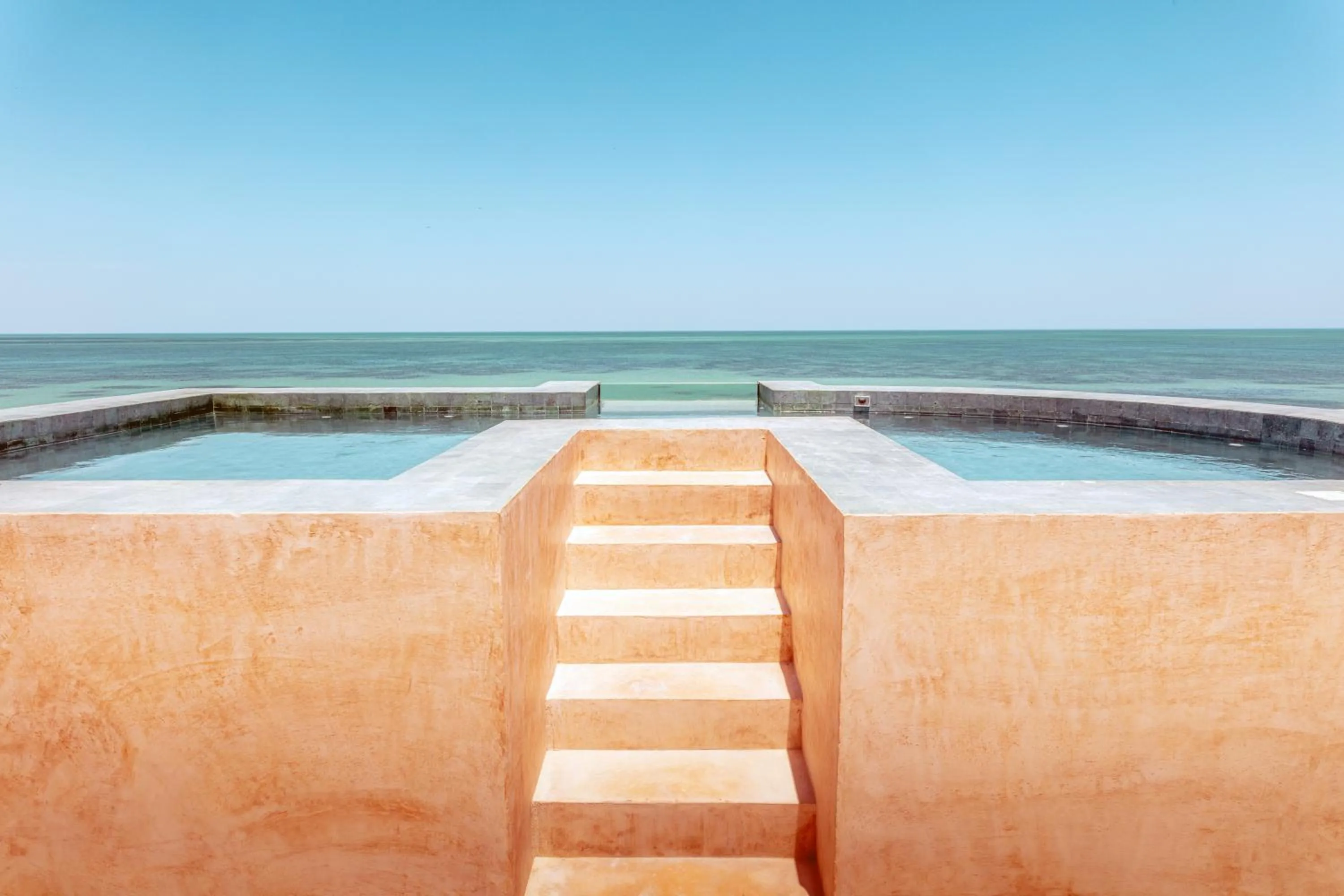 Swimming pool in AWA Holbox Hotel Boutique - Beach Front
