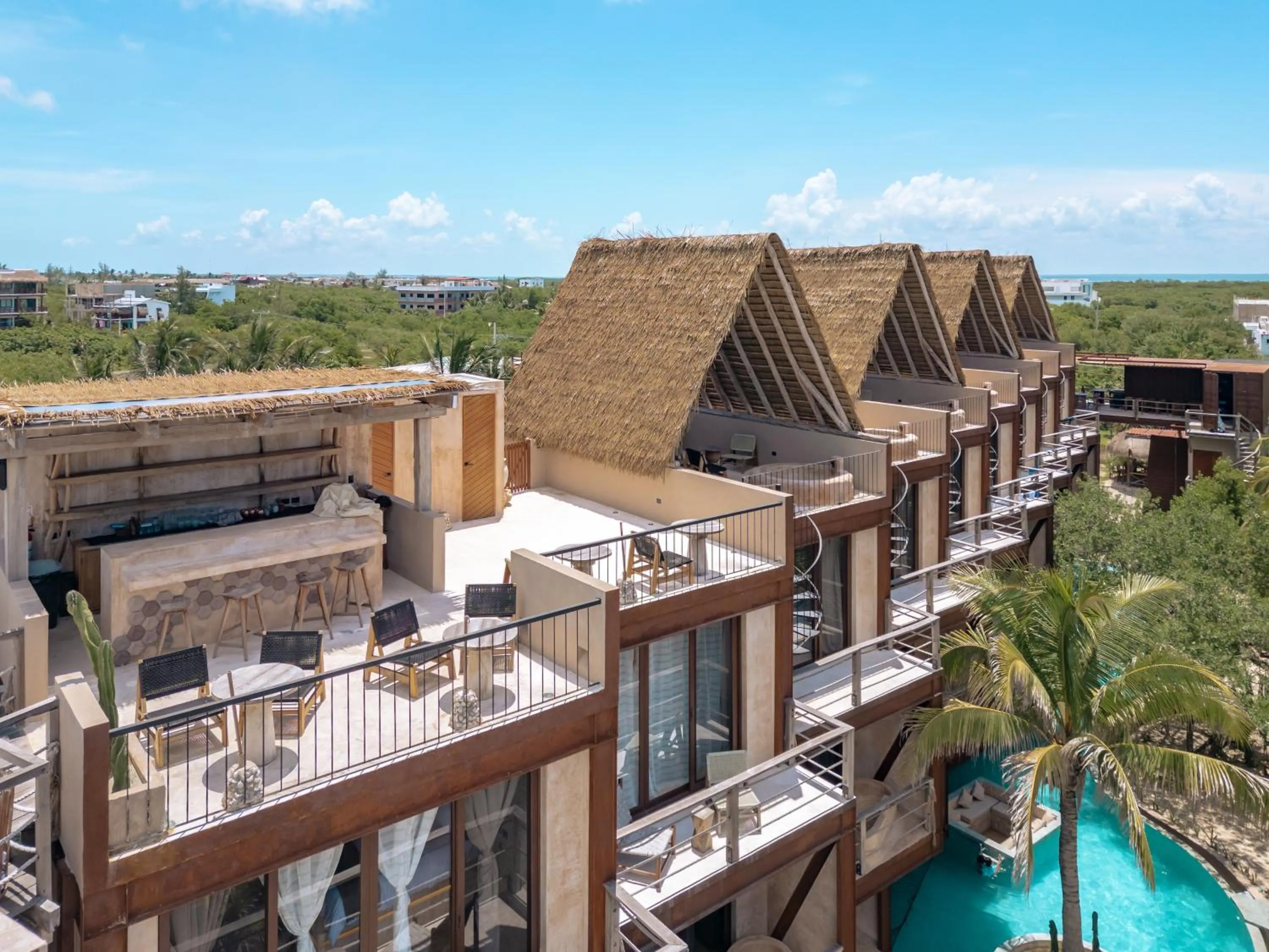 Property building in AWA Holbox Hotel Boutique - Beach Front