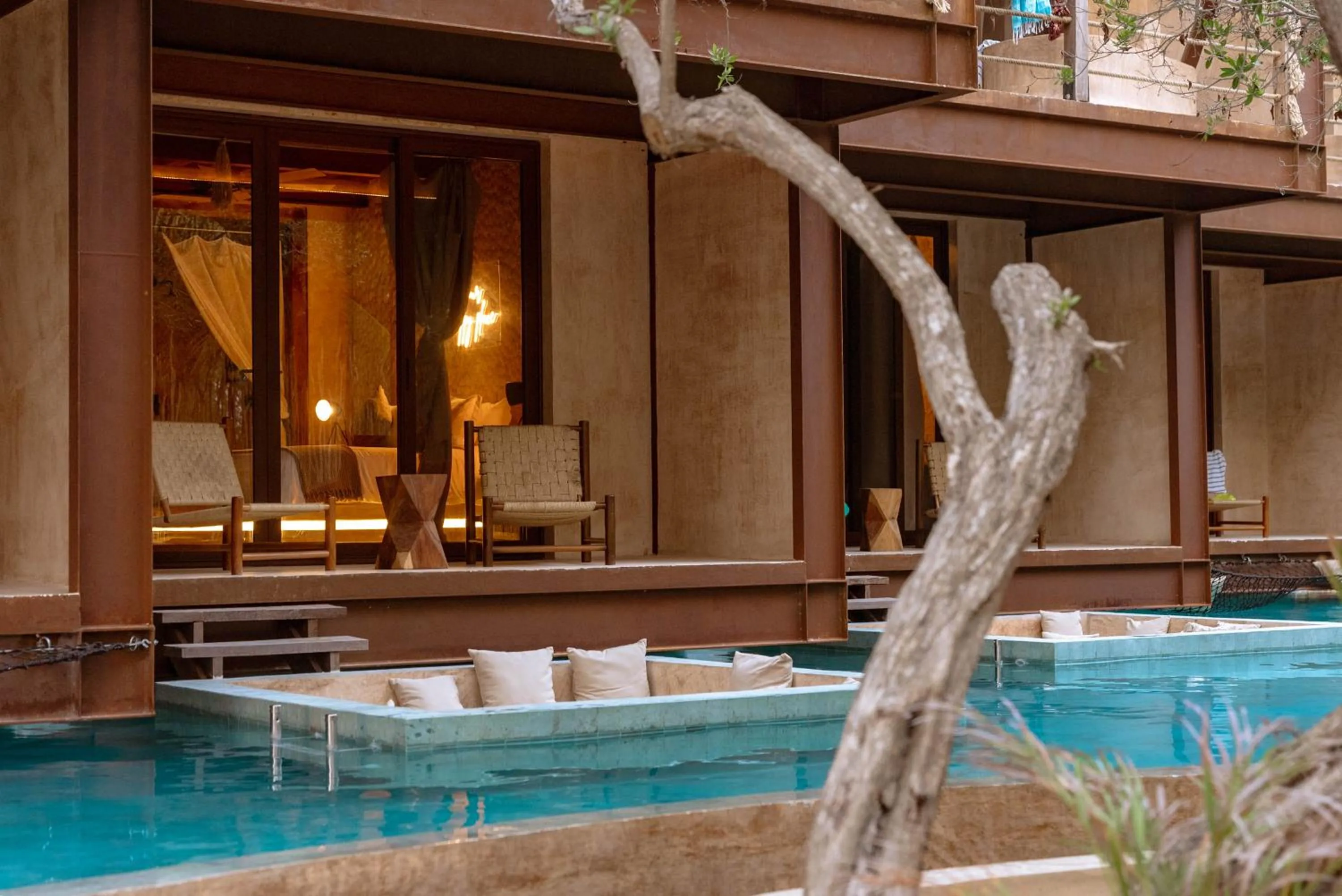 Pool view in AWA Holbox Hotel Boutique - Beach Front