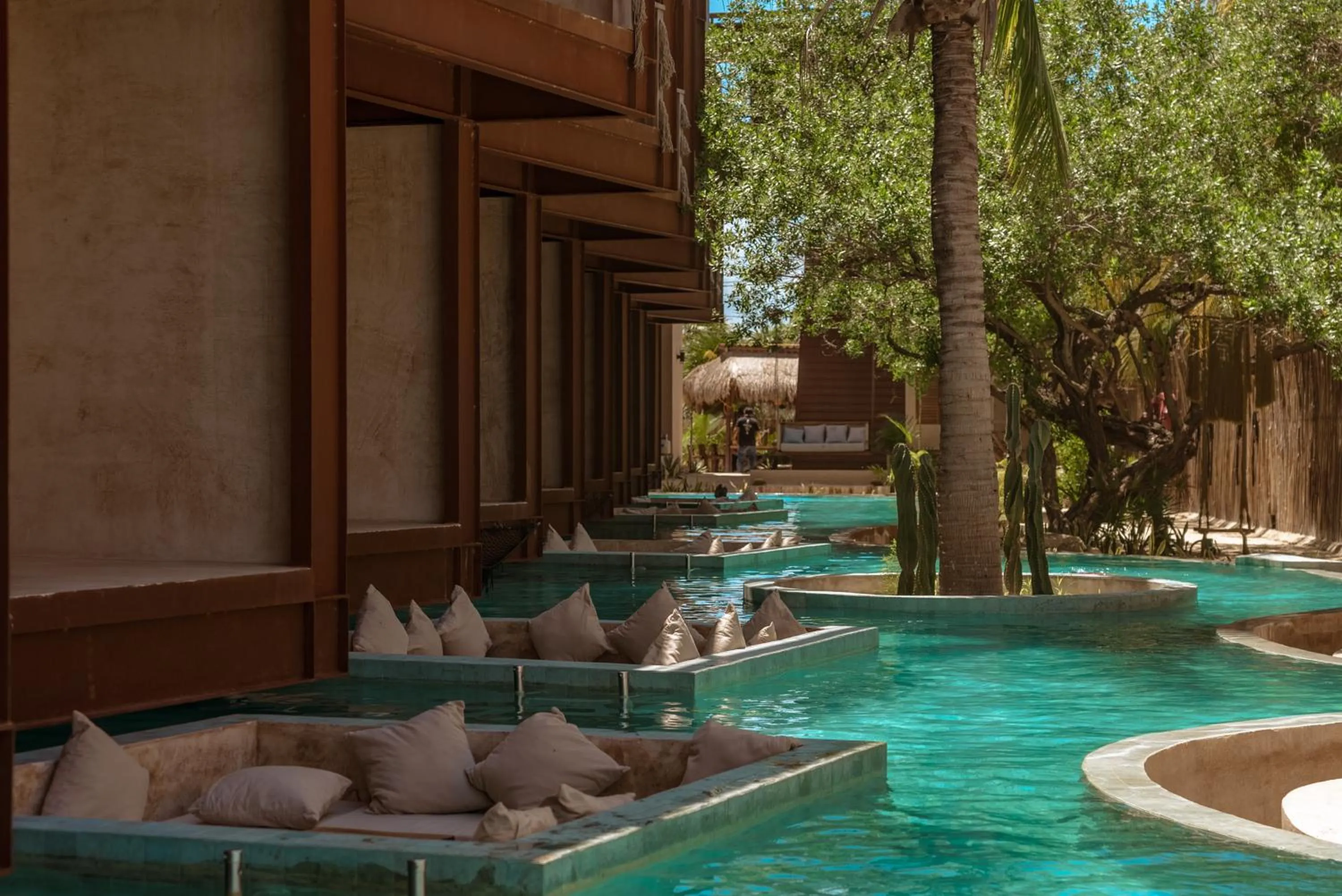 Swimming pool in AWA Holbox Hotel Boutique - Beach Front