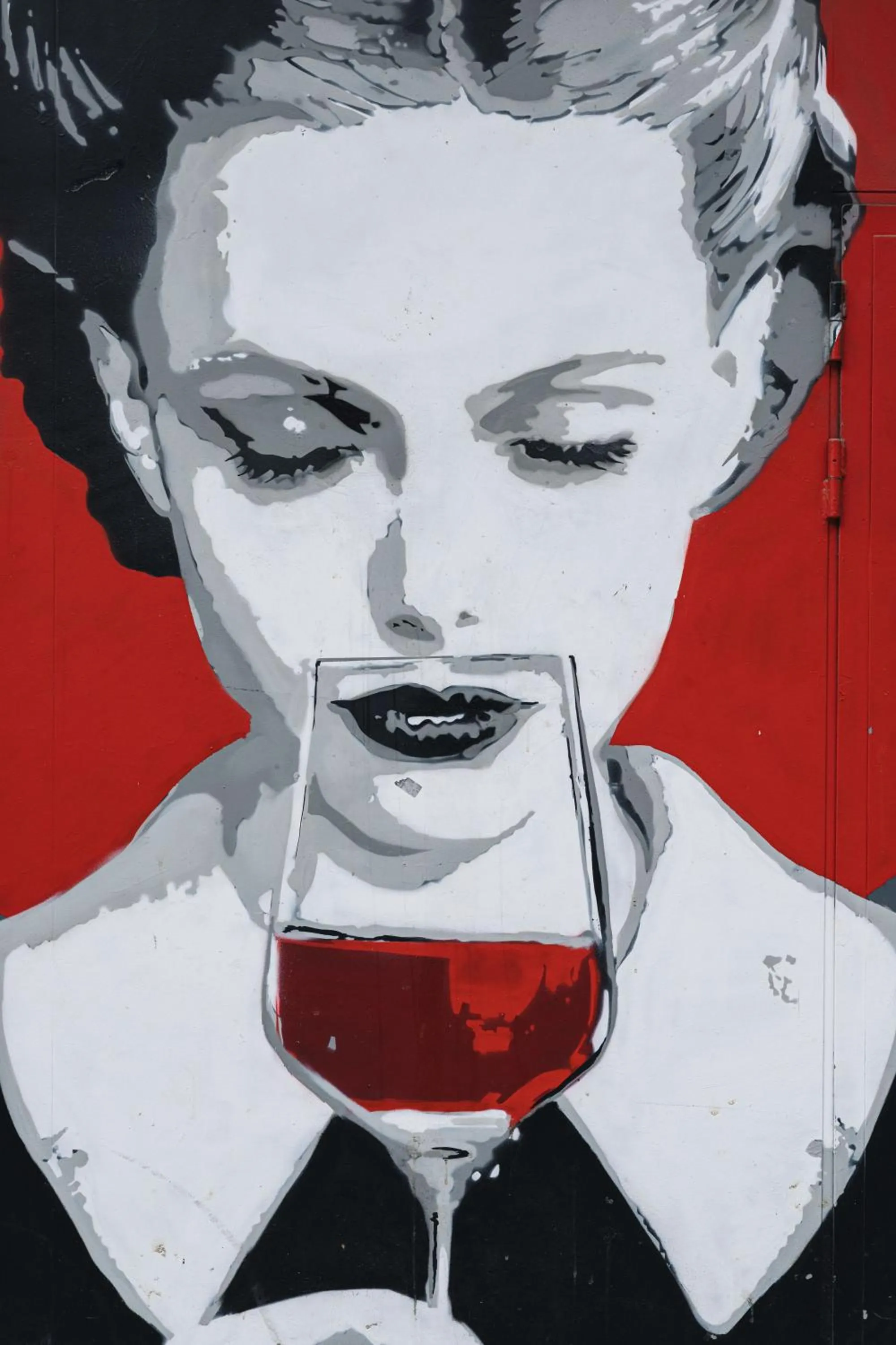 Decorative detail in Praktik Vinoteca