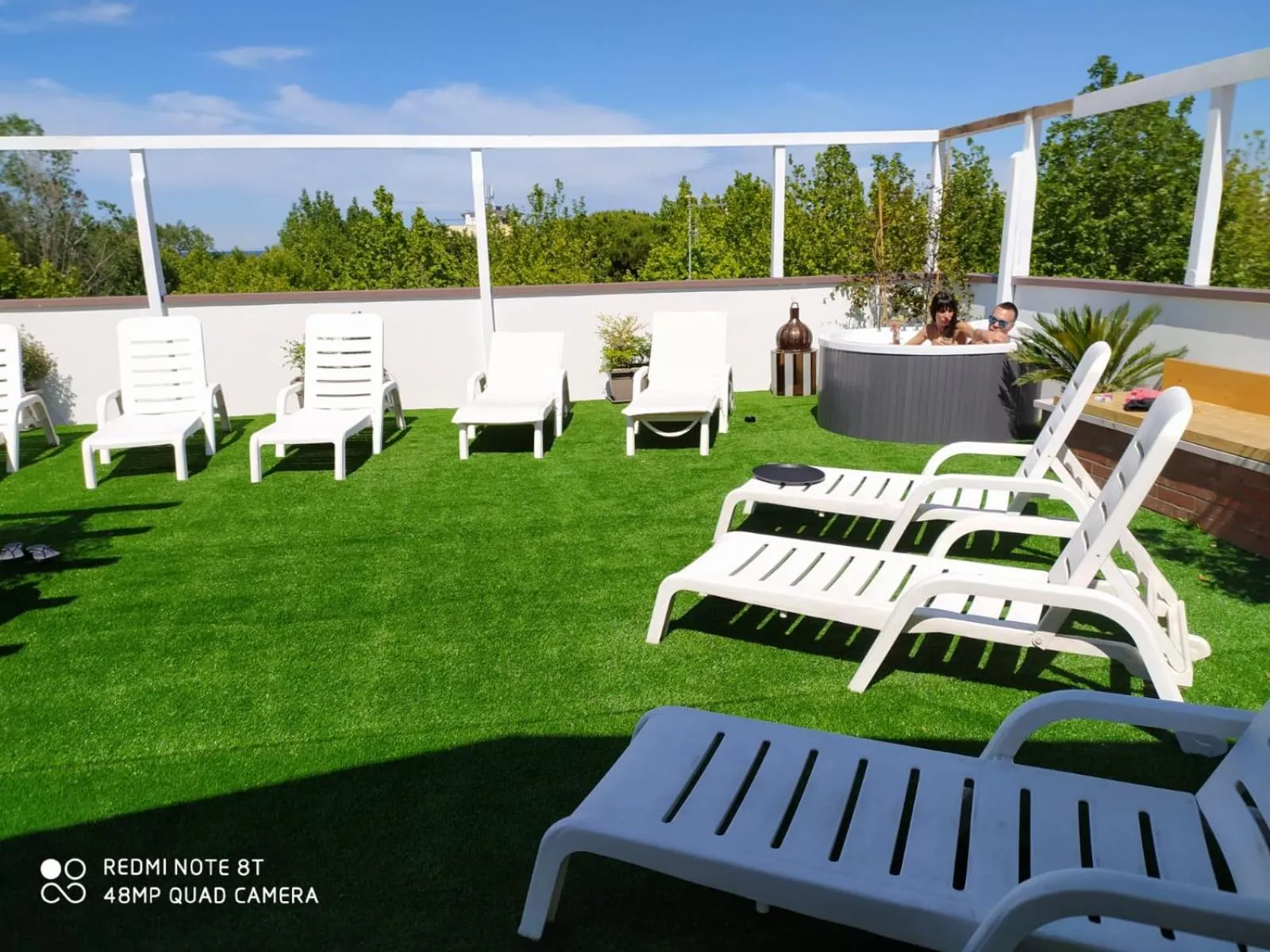 Balcony/Terrace in Kristalex Pet Family Hotel