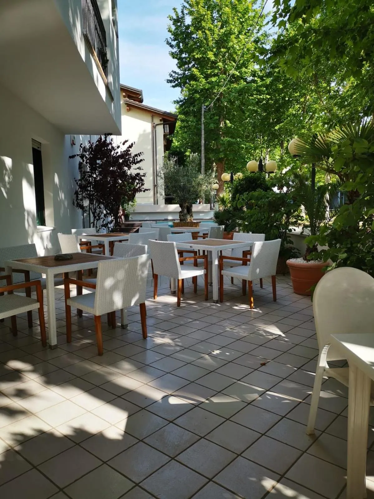 Patio in Kristalex Pet Family Hotel