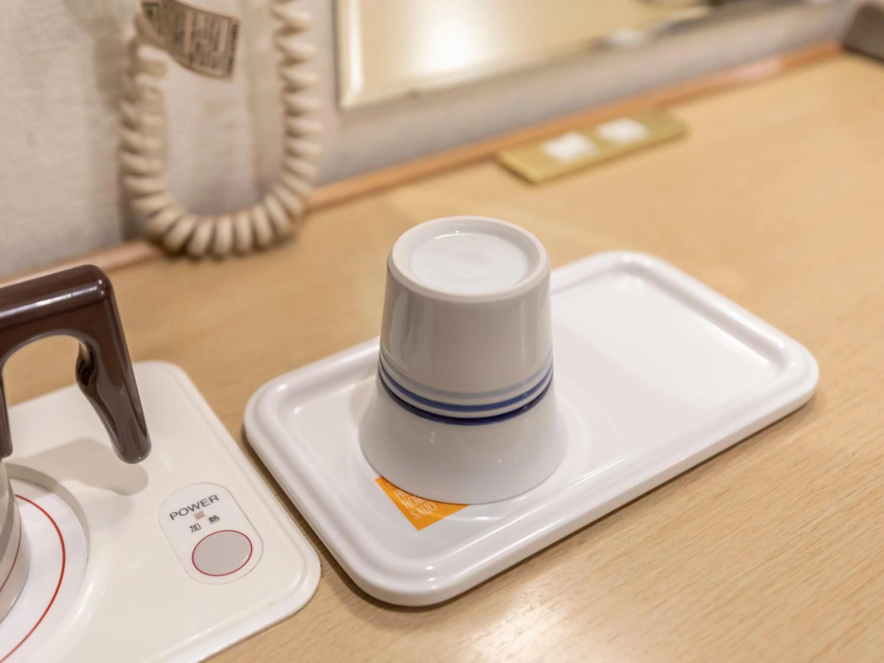 Coffee/tea facilities in Hotel HORAIRE Saijo