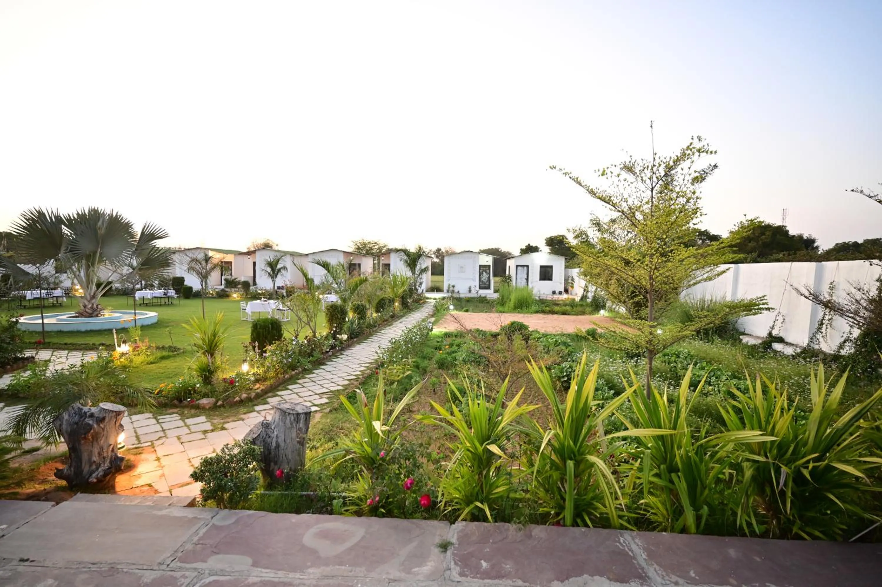 Garden view in Hem Vilas