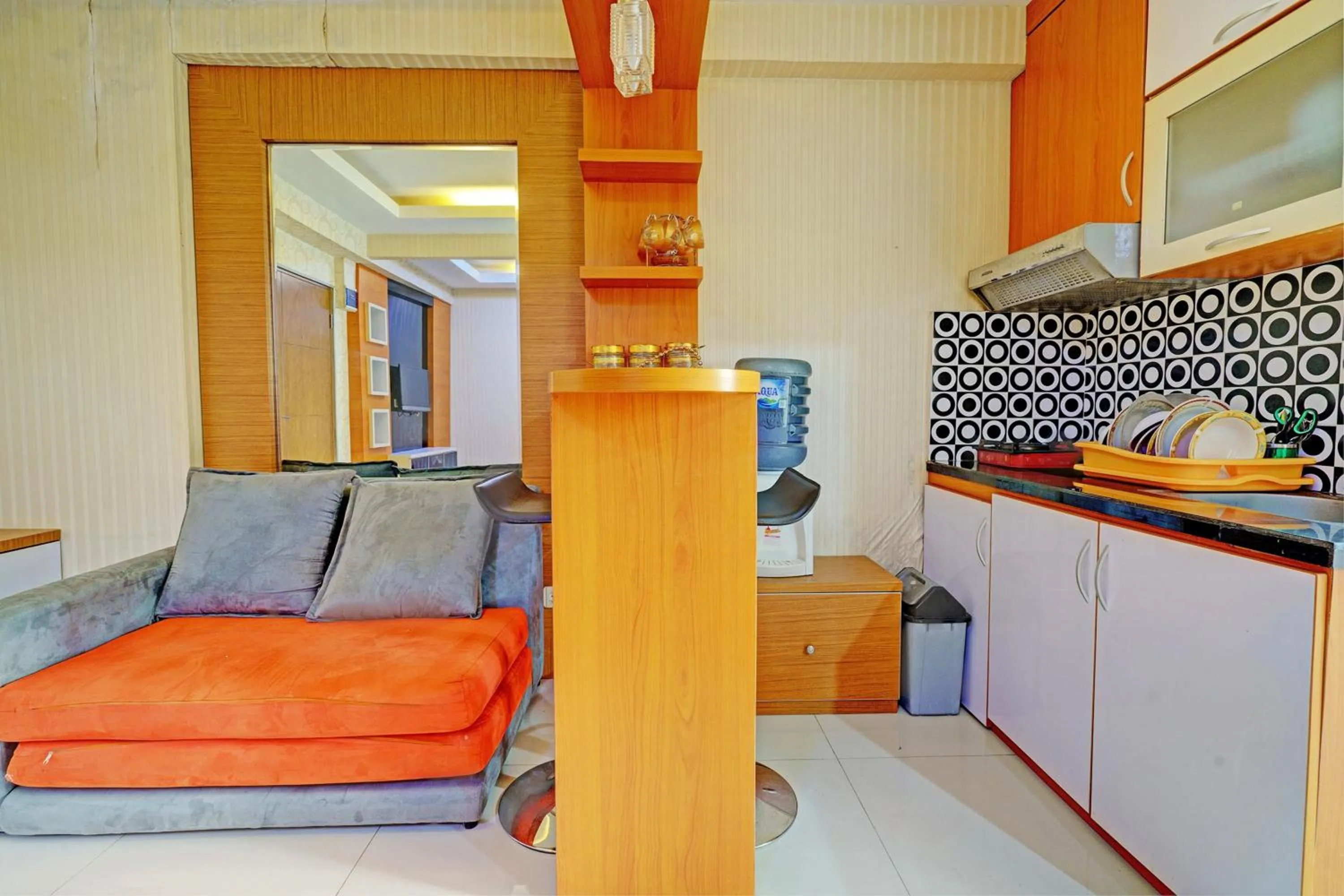 Bedroom in OYO 93352 Apartement Gateway Cicadas By Db Rent