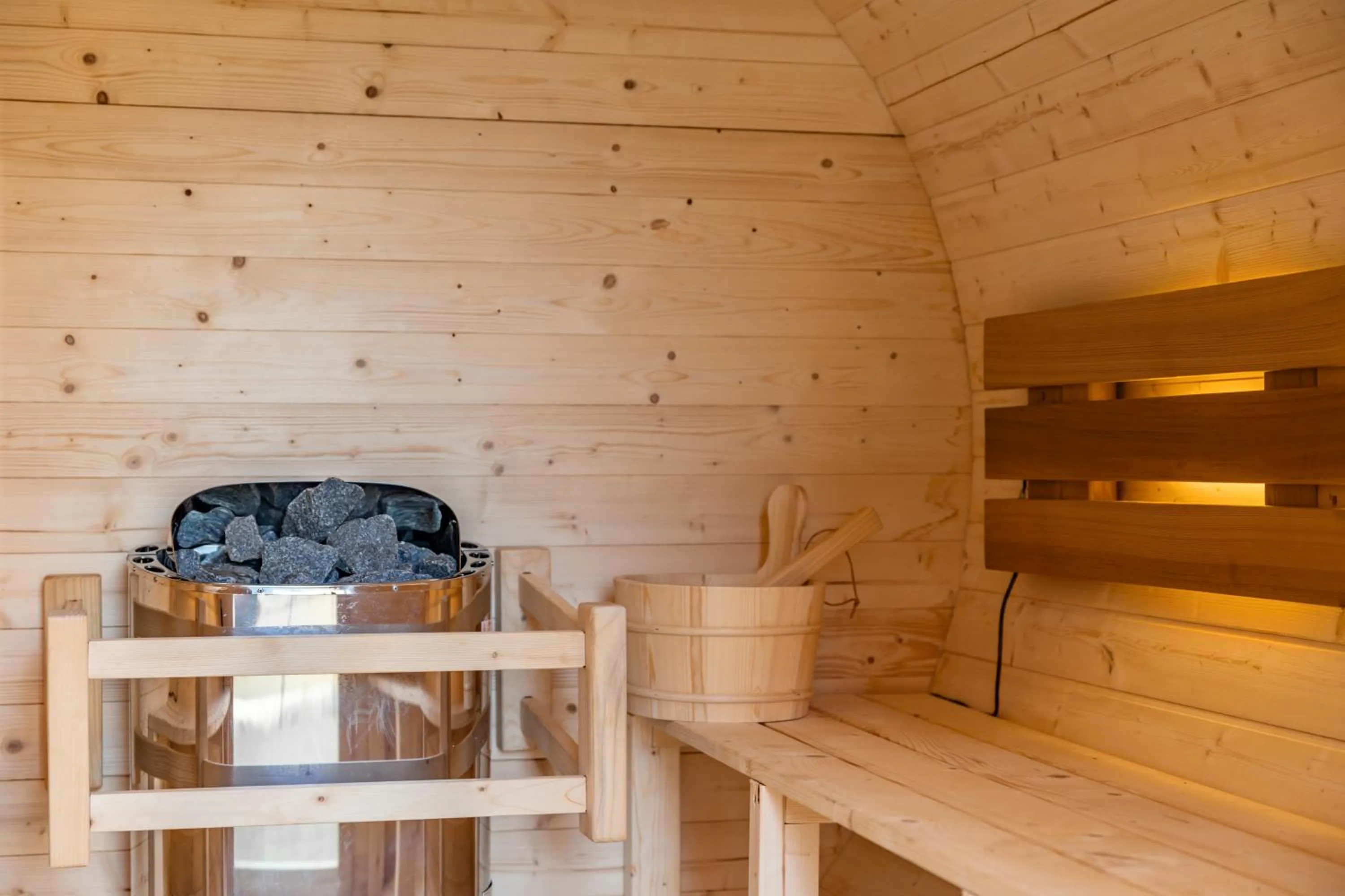 Sauna in PEACE OF REST TAKASHIMA