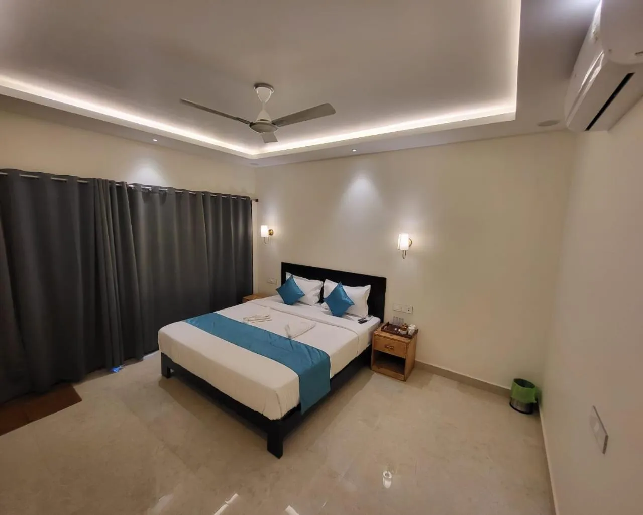 Bed in Sand Tent Beach House PALOLEM