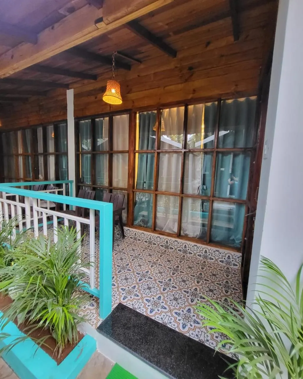 Balcony/Terrace in Sand Tent Beach House PALOLEM