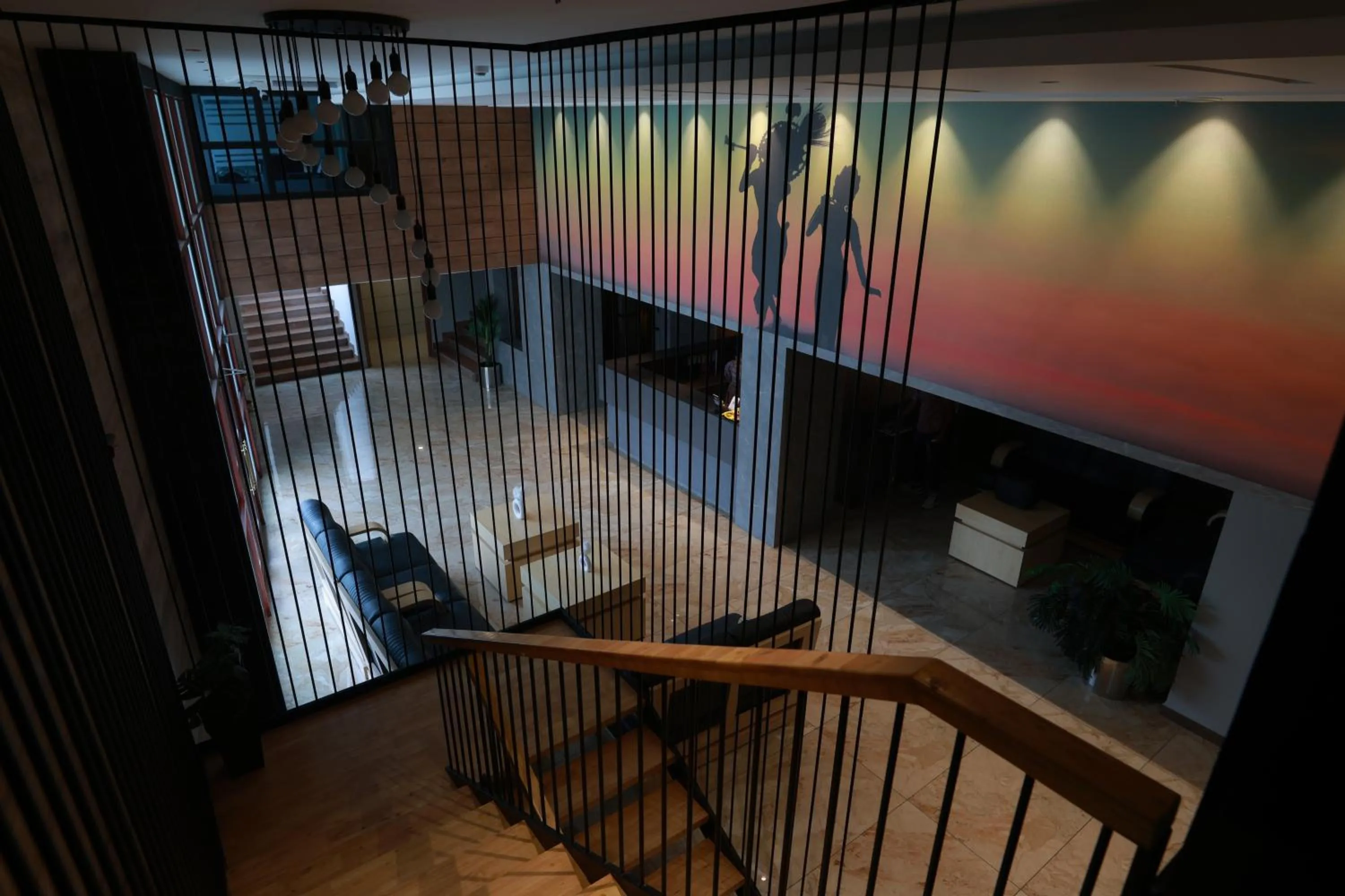 Lobby or reception in Hotel Mangala Temple View