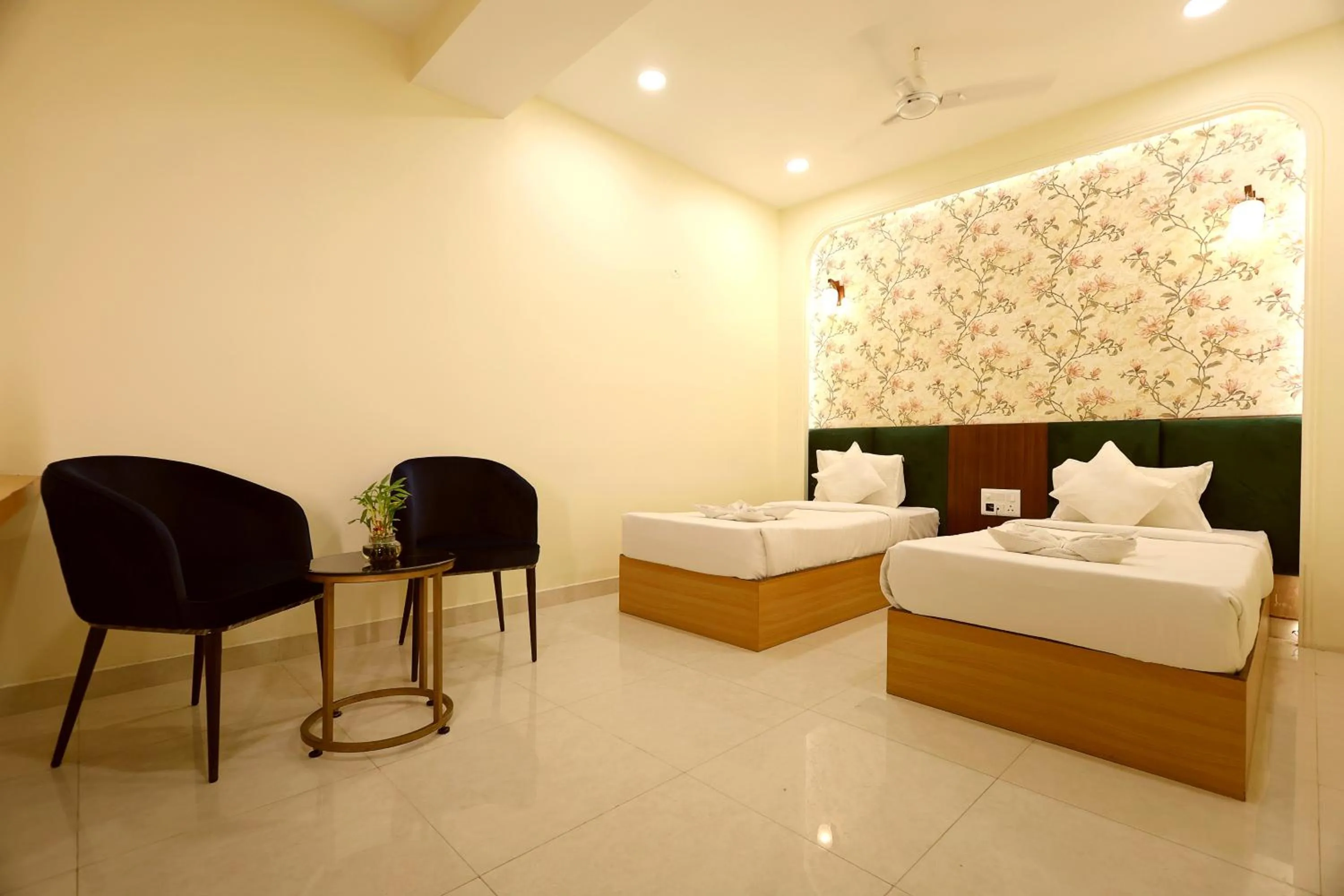 Bed in The Blue Vista