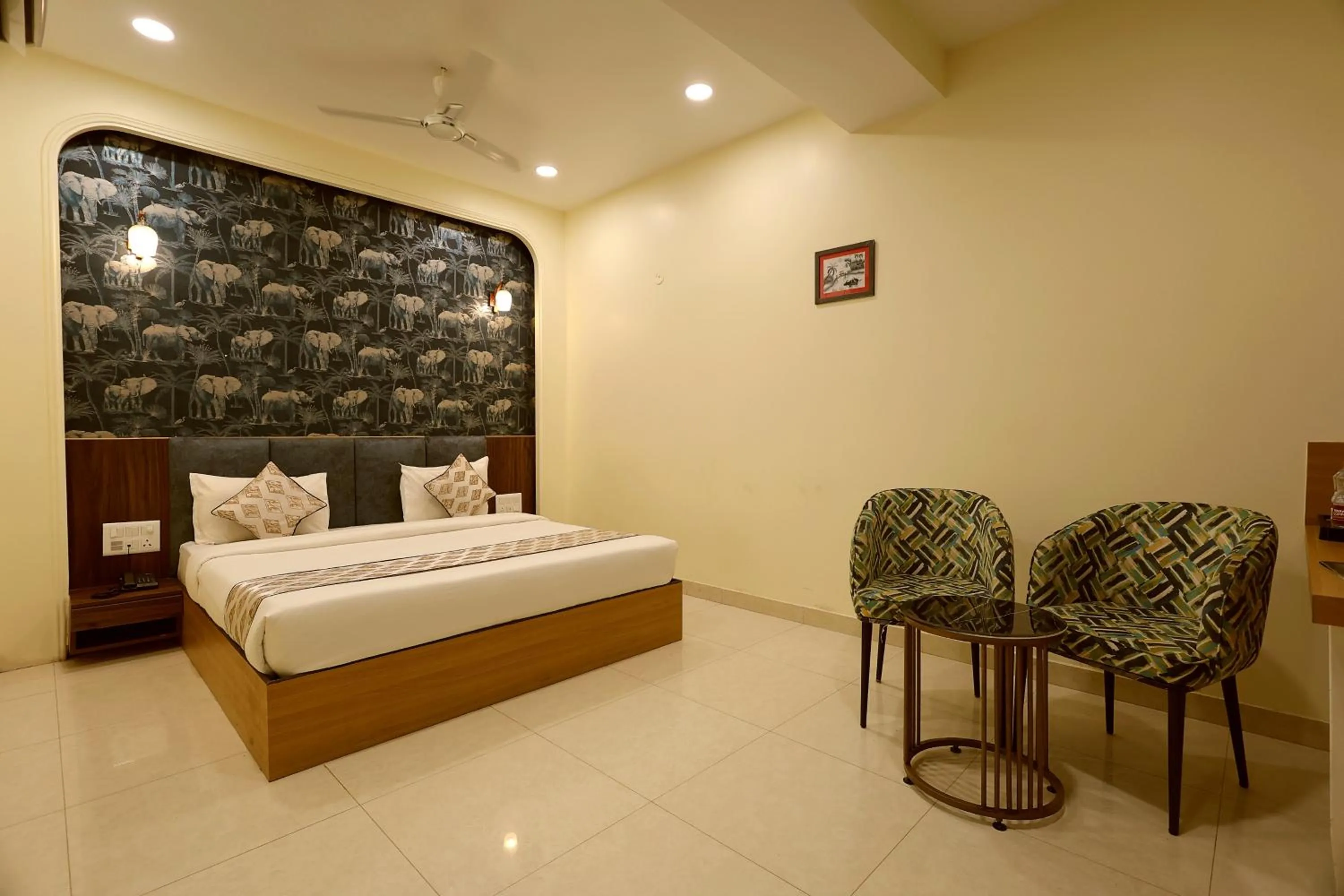 Bed in The Blue Vista