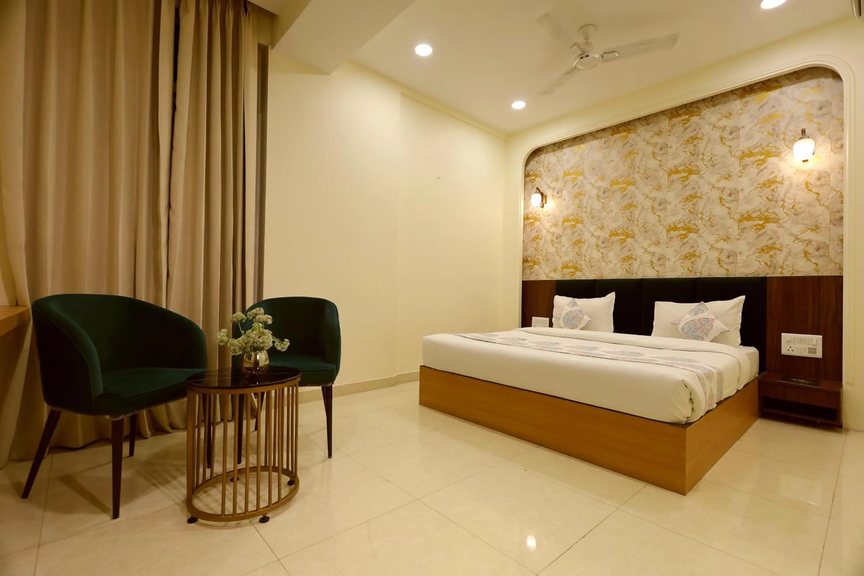 Bed in The Blue Vista