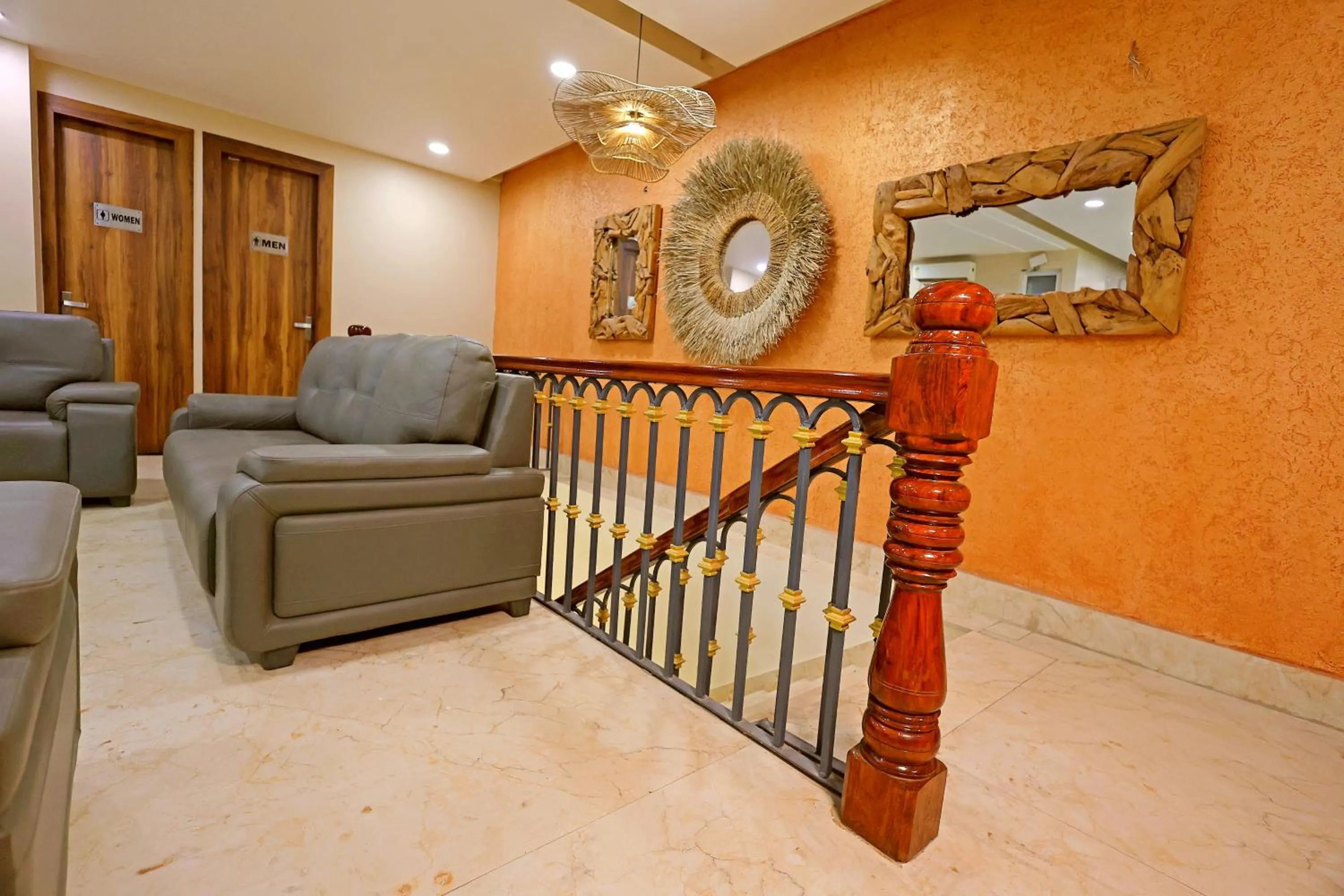 Decorative detail in The Blue Vista