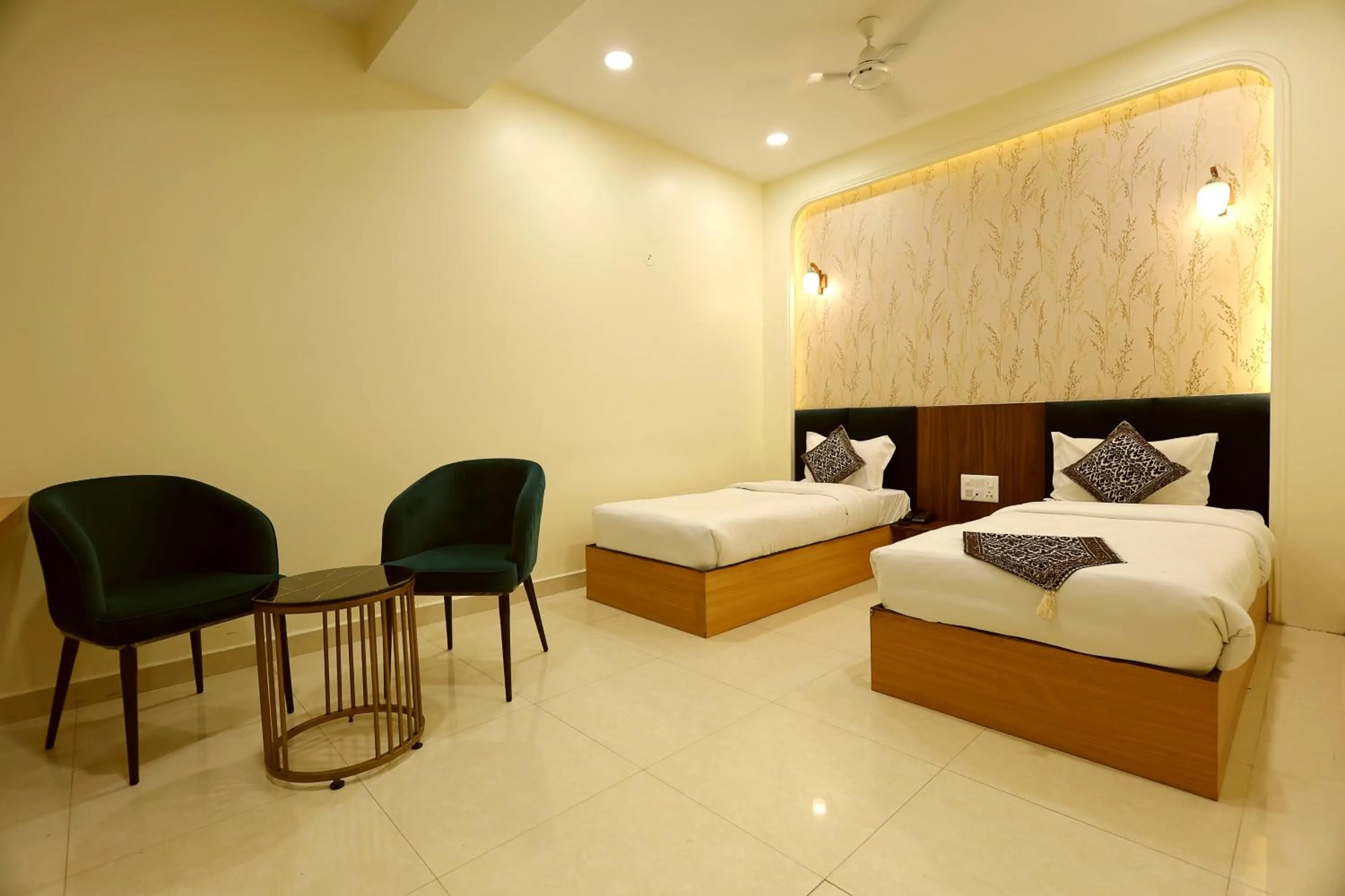 Bed in The Blue Vista