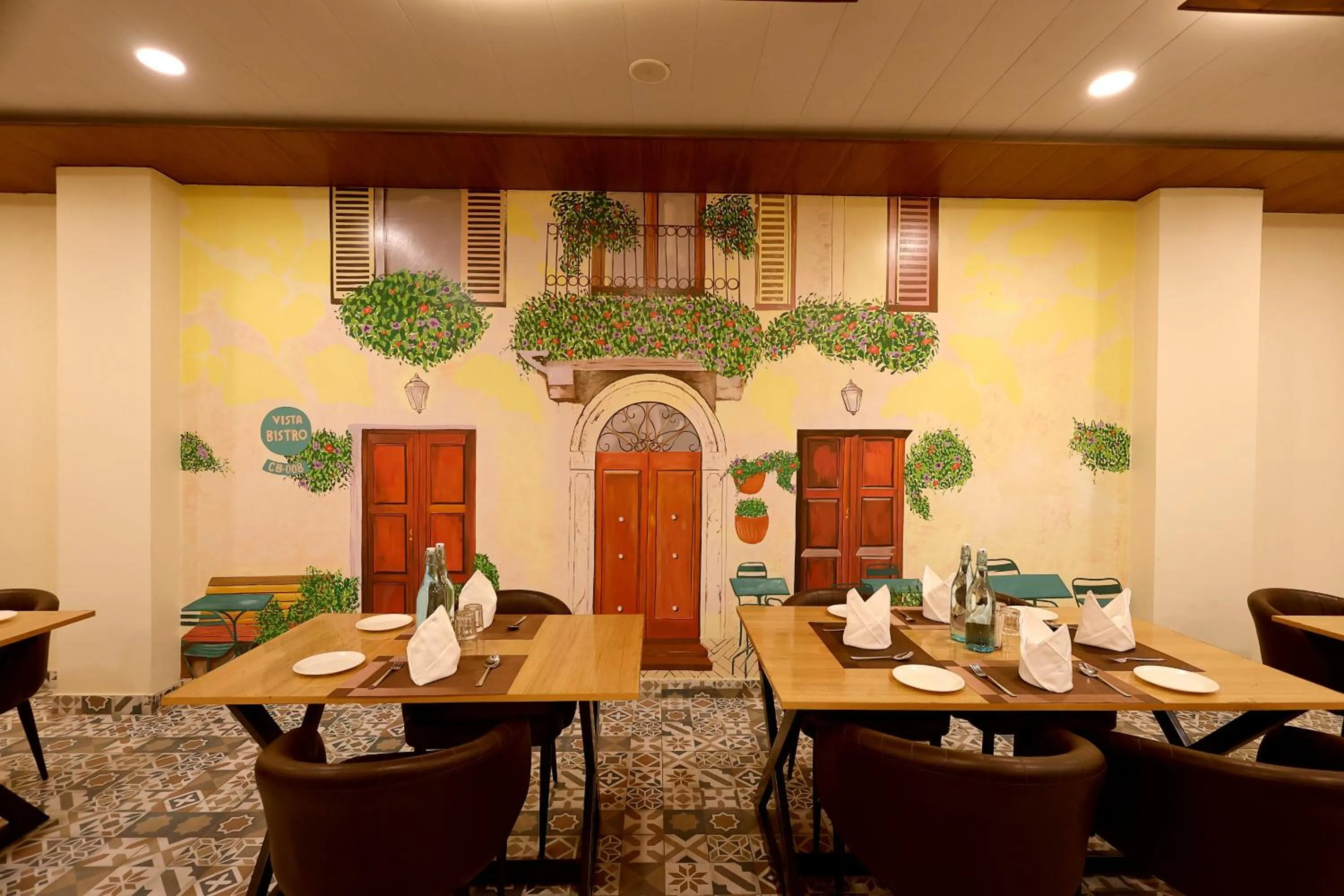 Restaurant/places to eat in The Blue Vista