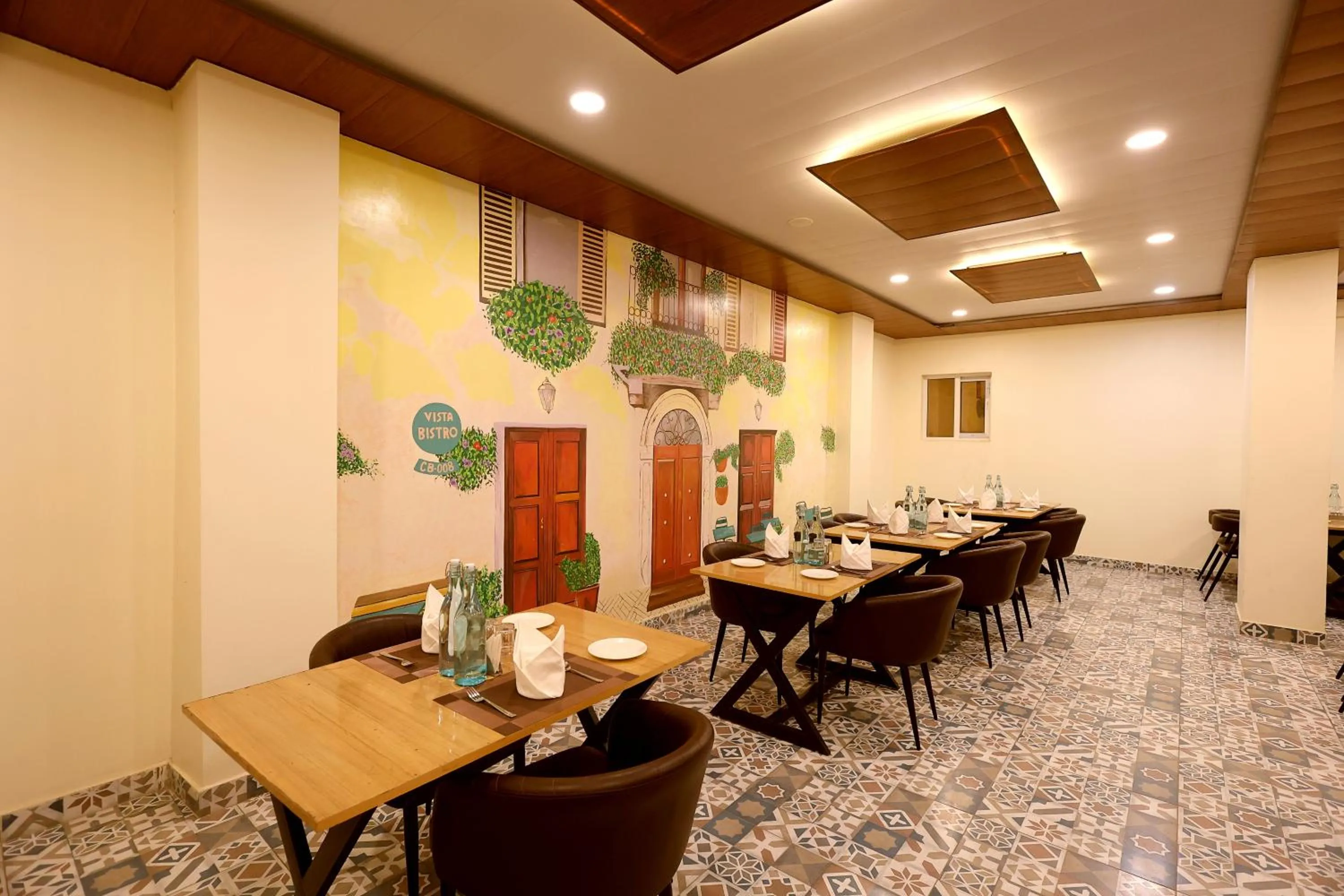 Restaurant/places to eat in The Blue Vista