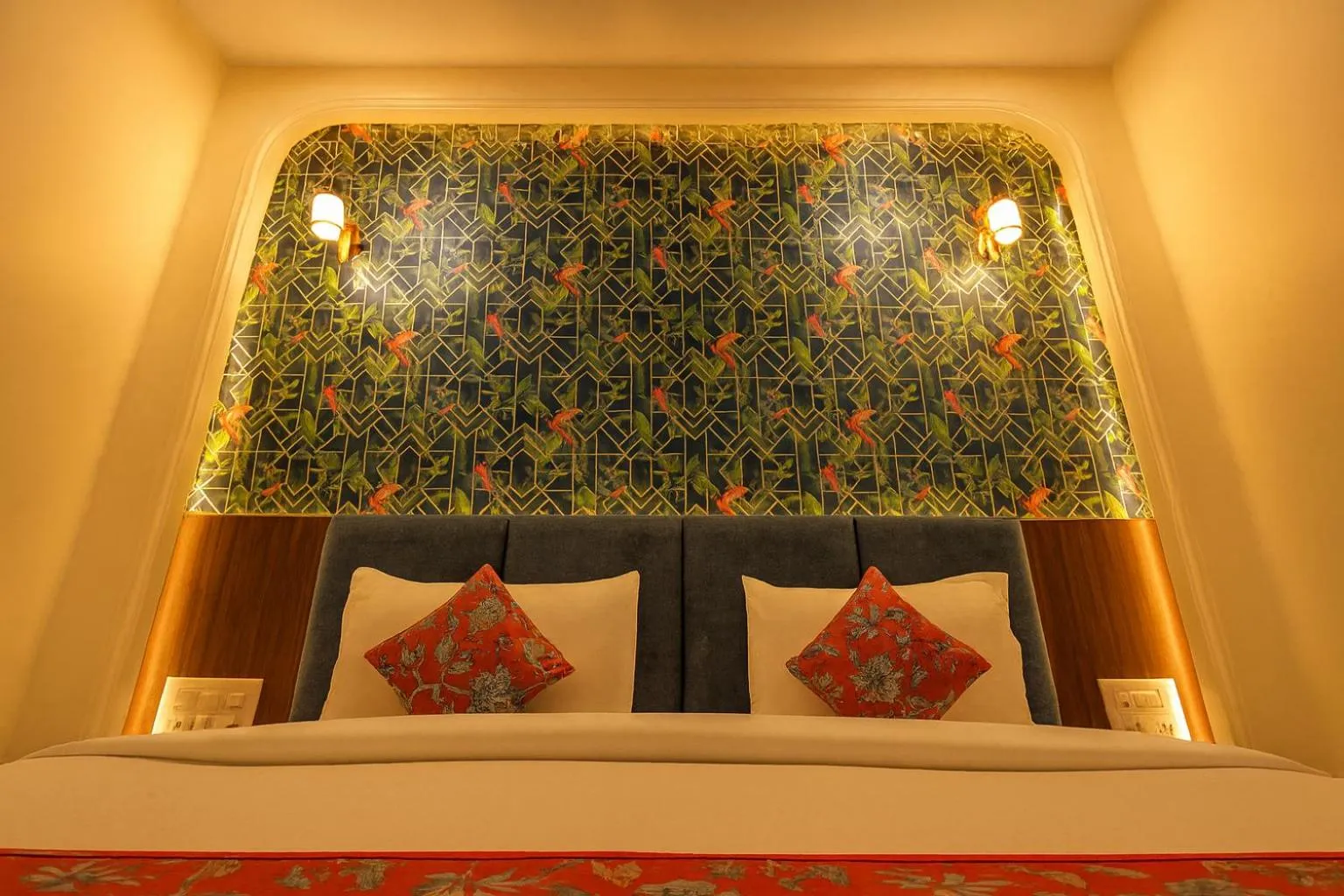 Bed in The Blue Vista