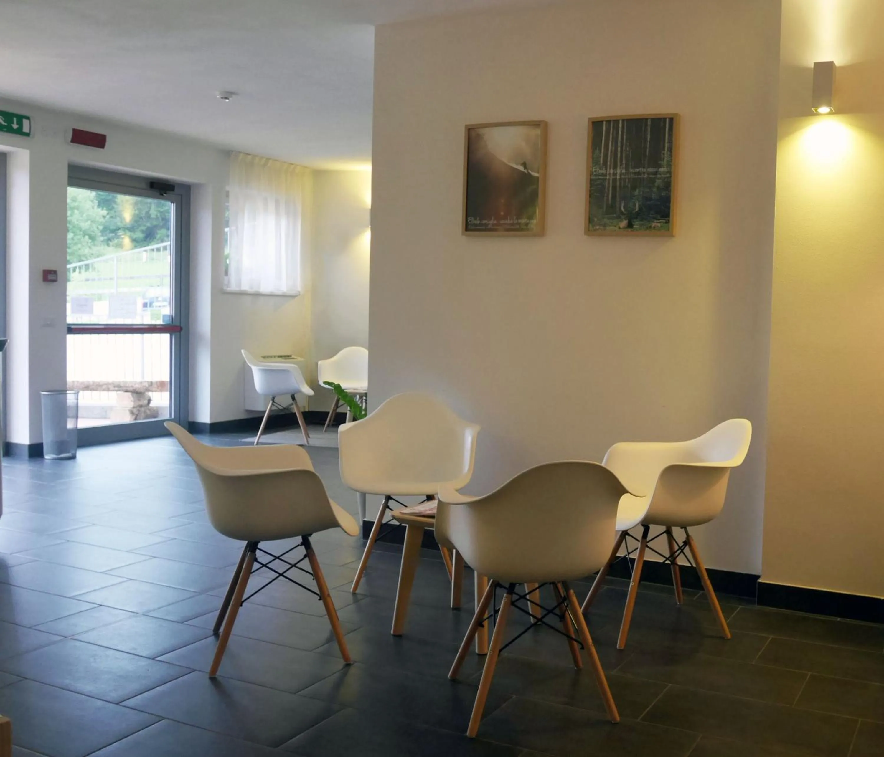 Lobby or reception in Hotel Elbele Garnì