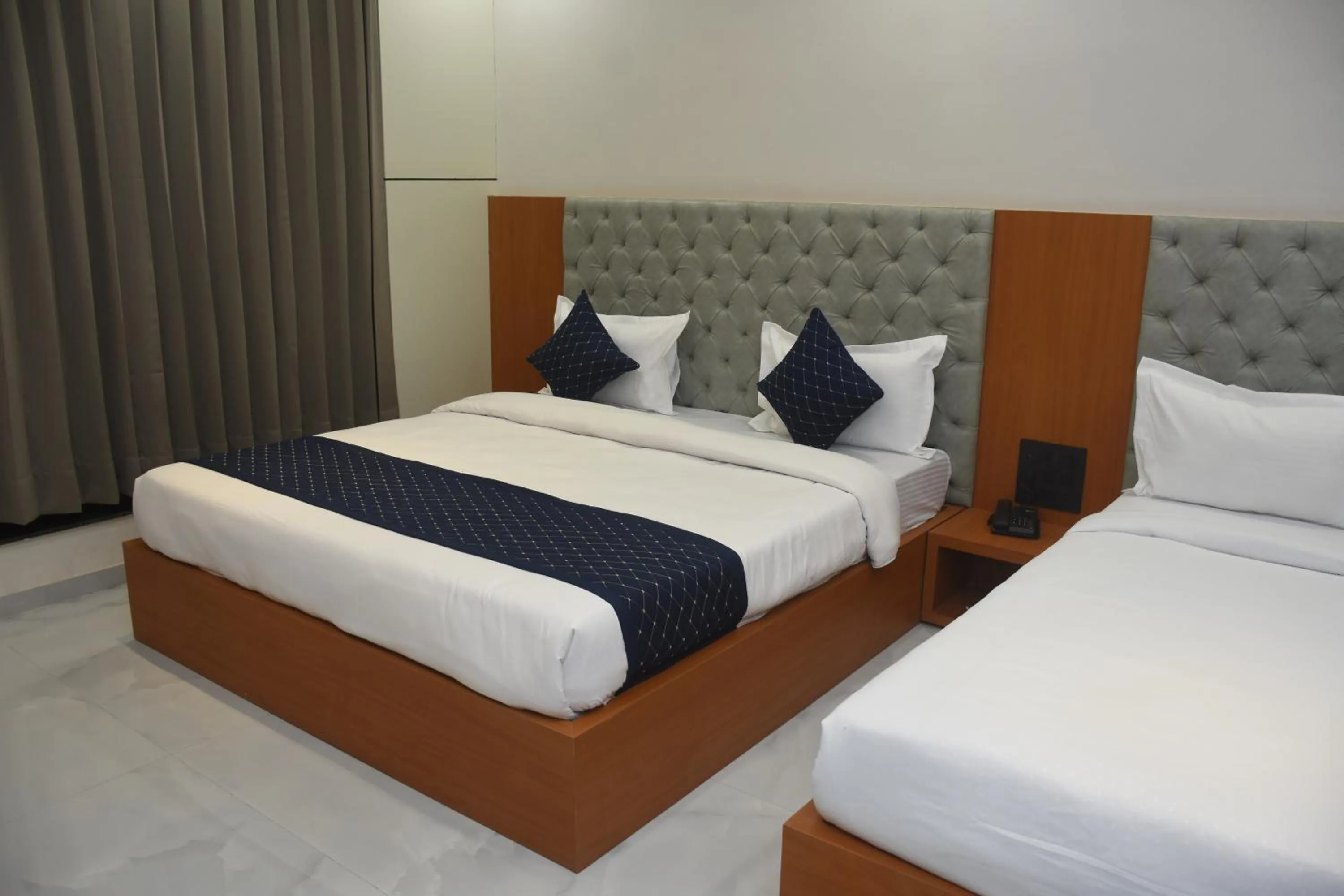 Bed in Hotel Pride Of Chittor