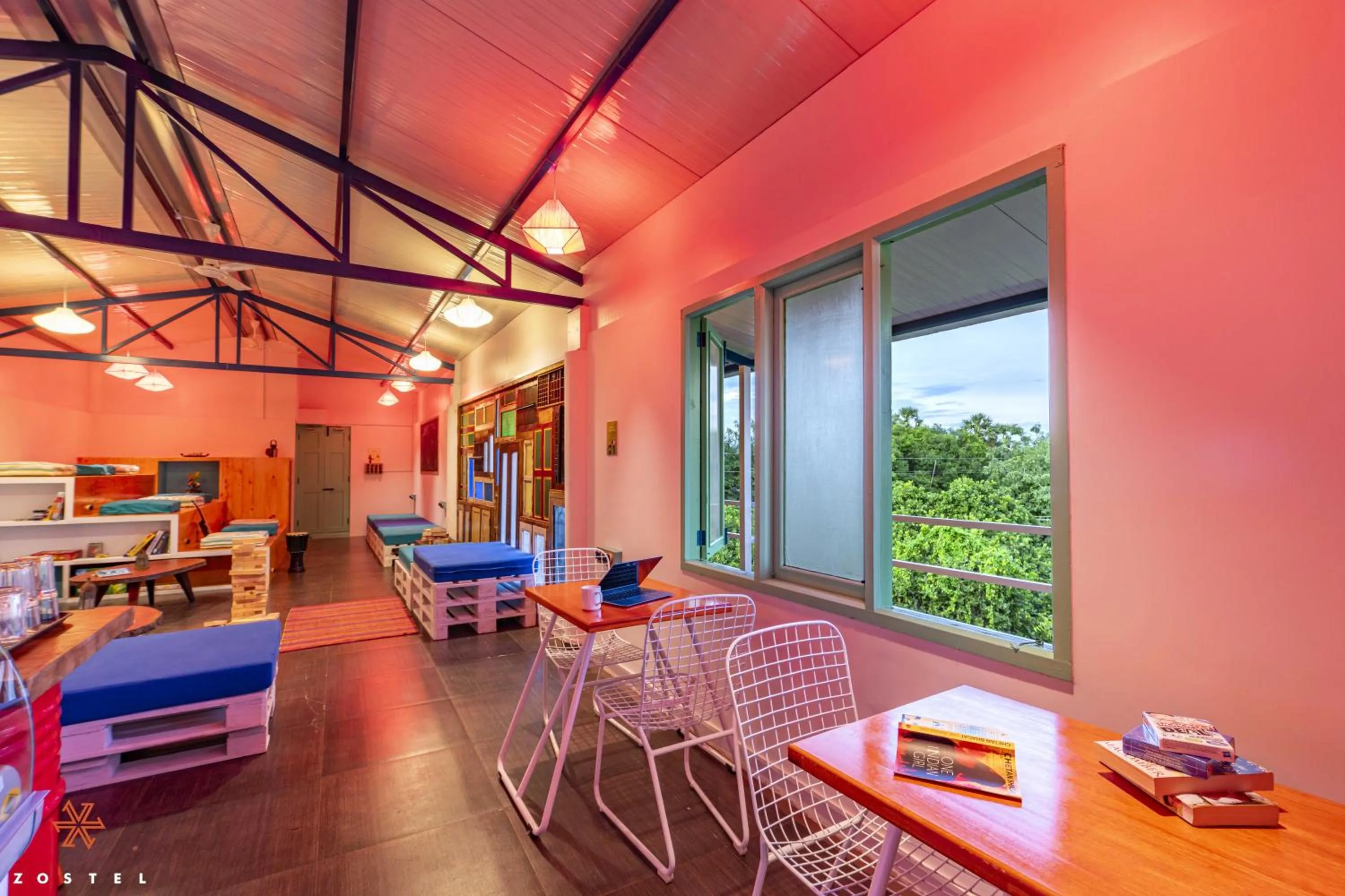 Restaurant/places to eat in Zostel Pondicherry, Auroville Road