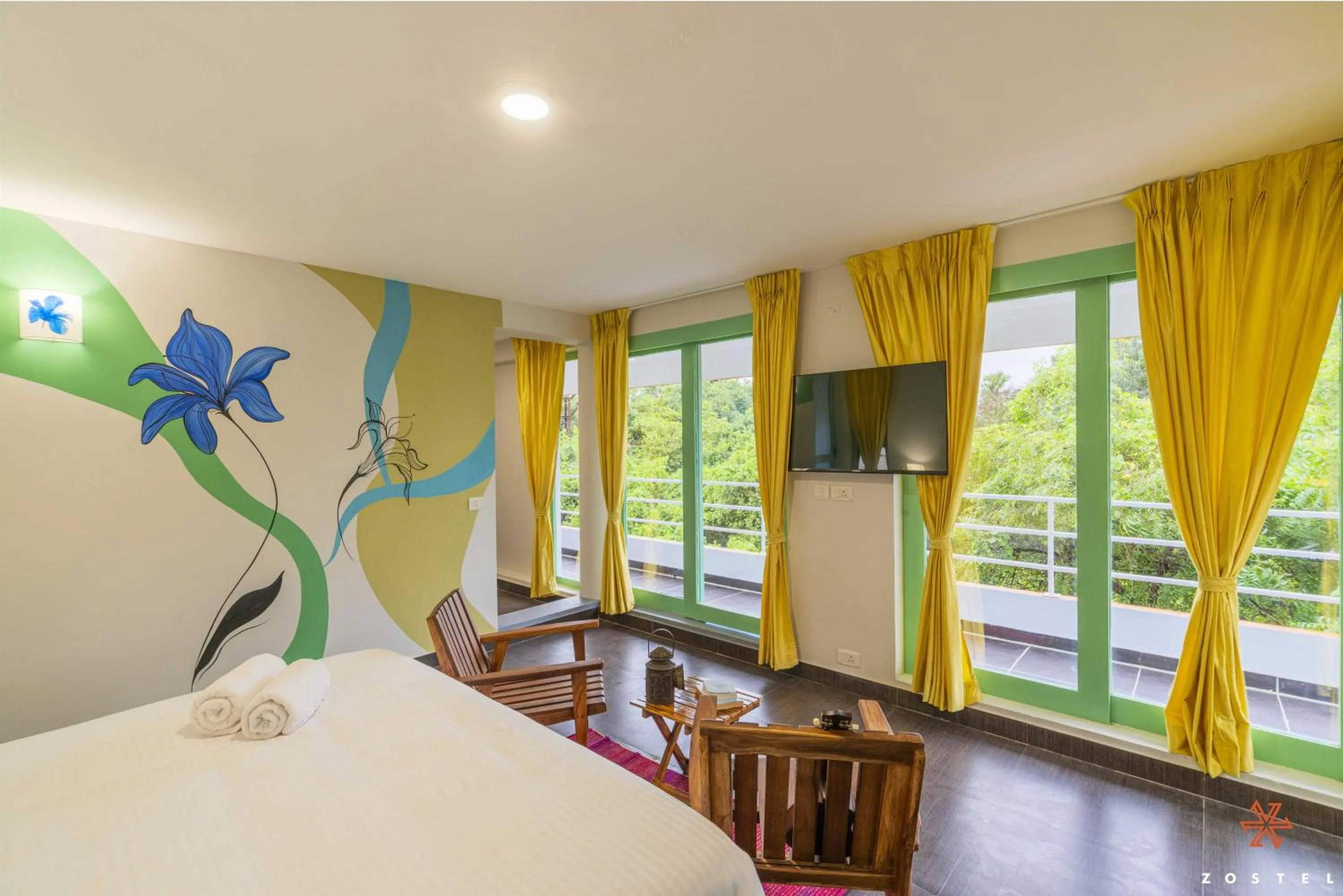 Bed in Zostel Pondicherry, Auroville Road