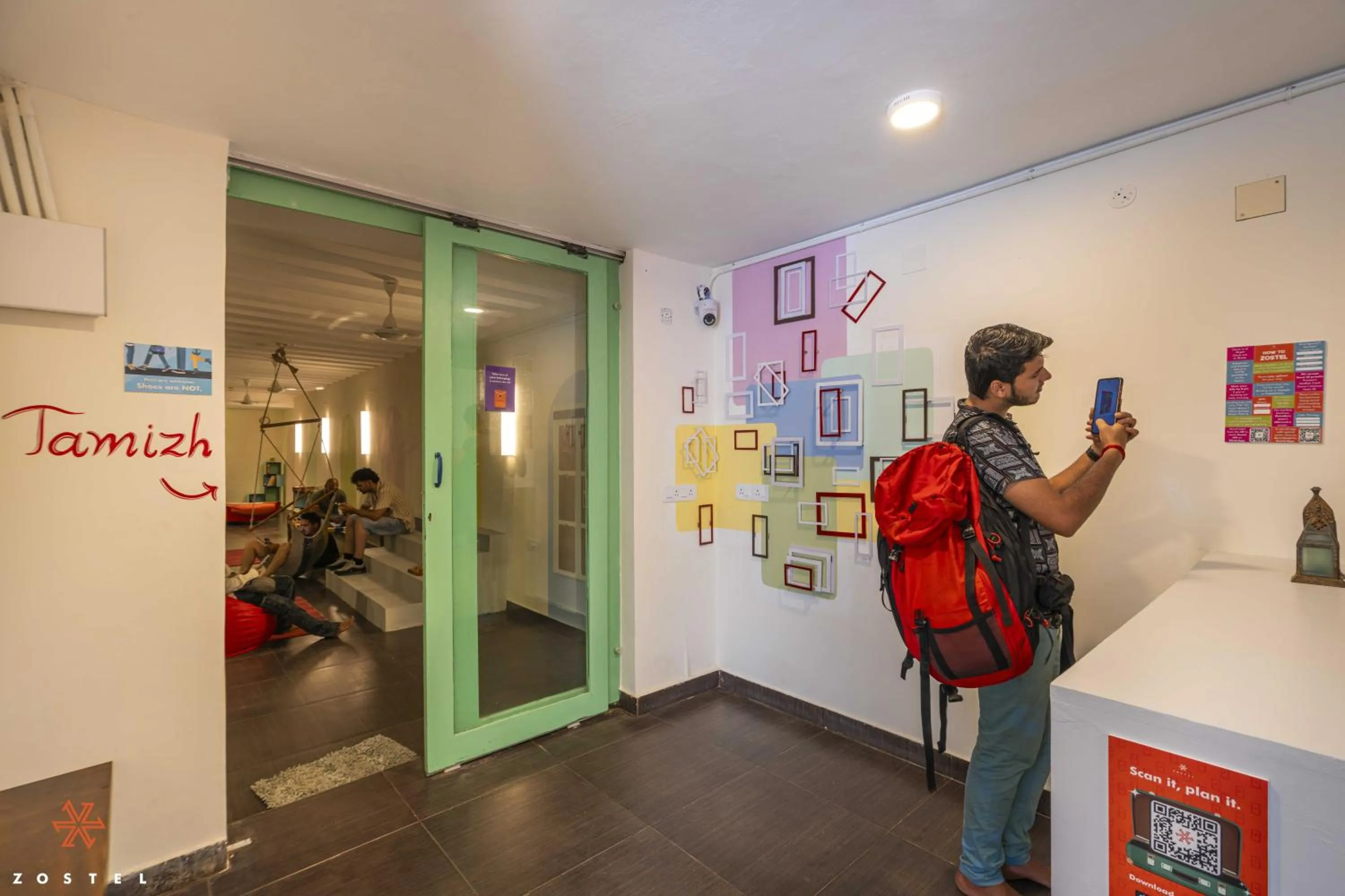 People in Zostel Pondicherry, Auroville Road