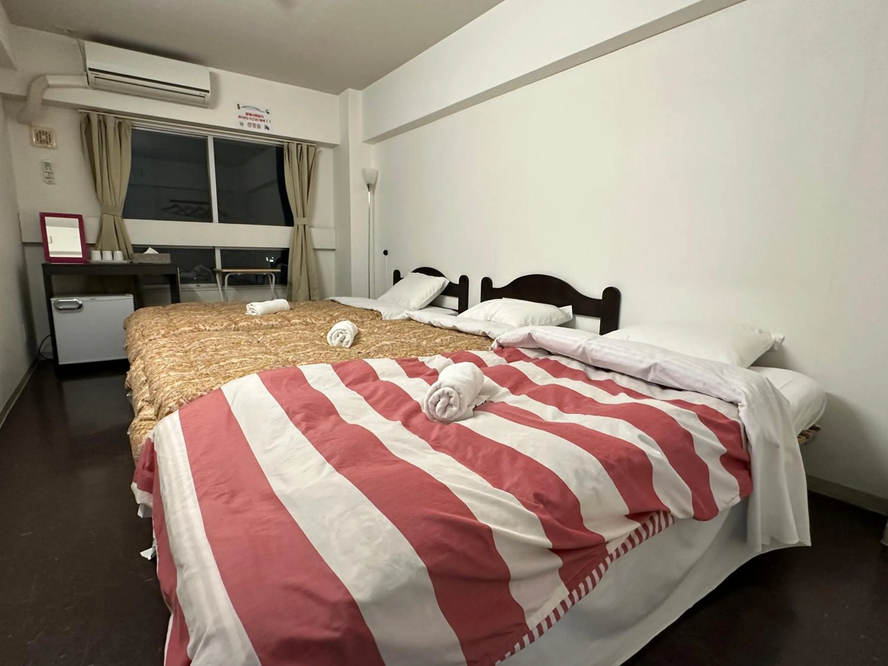 Bedroom, Bed in Fukuoka Share Hotel