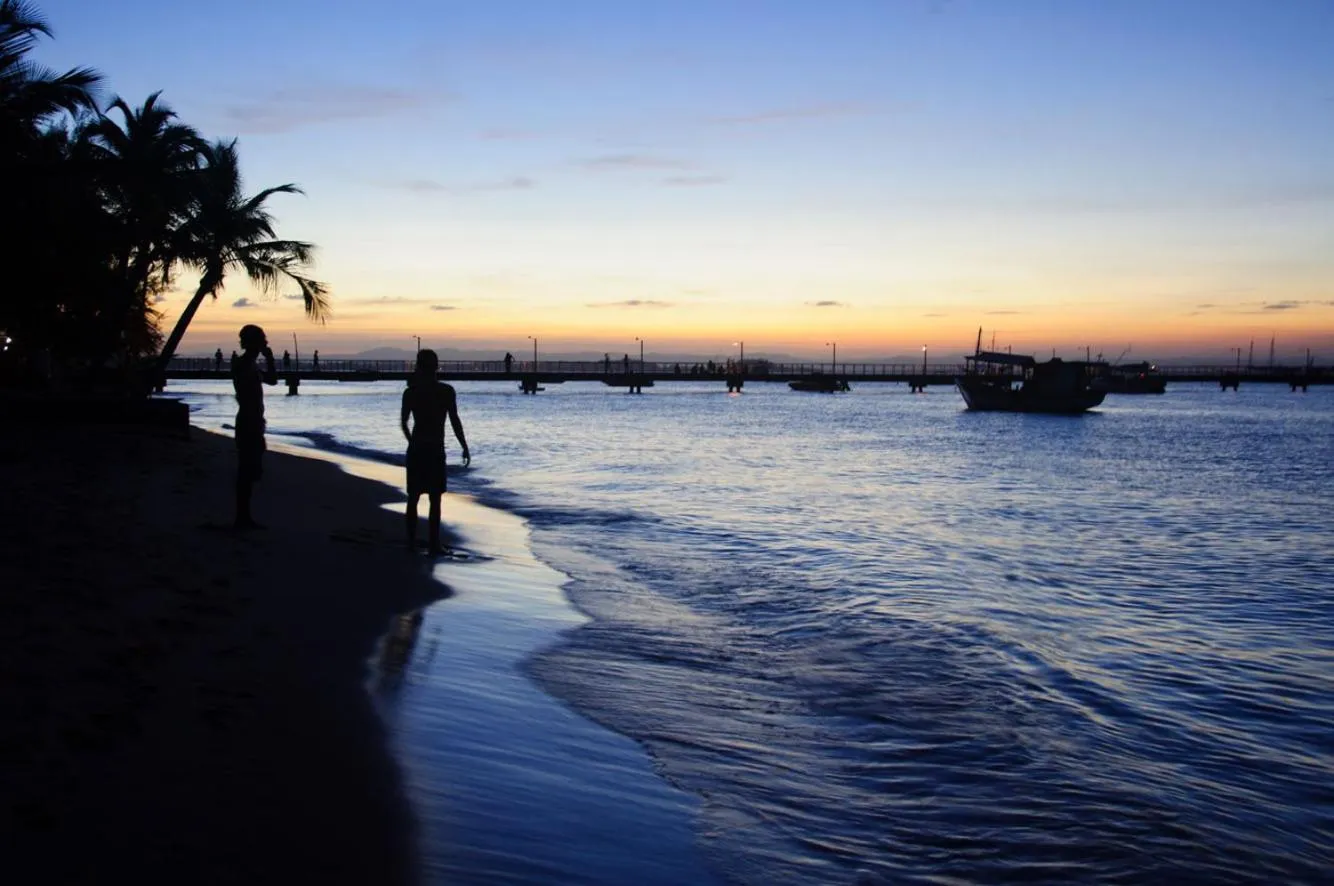 Sunset in Pousada Galeão Santa Anna