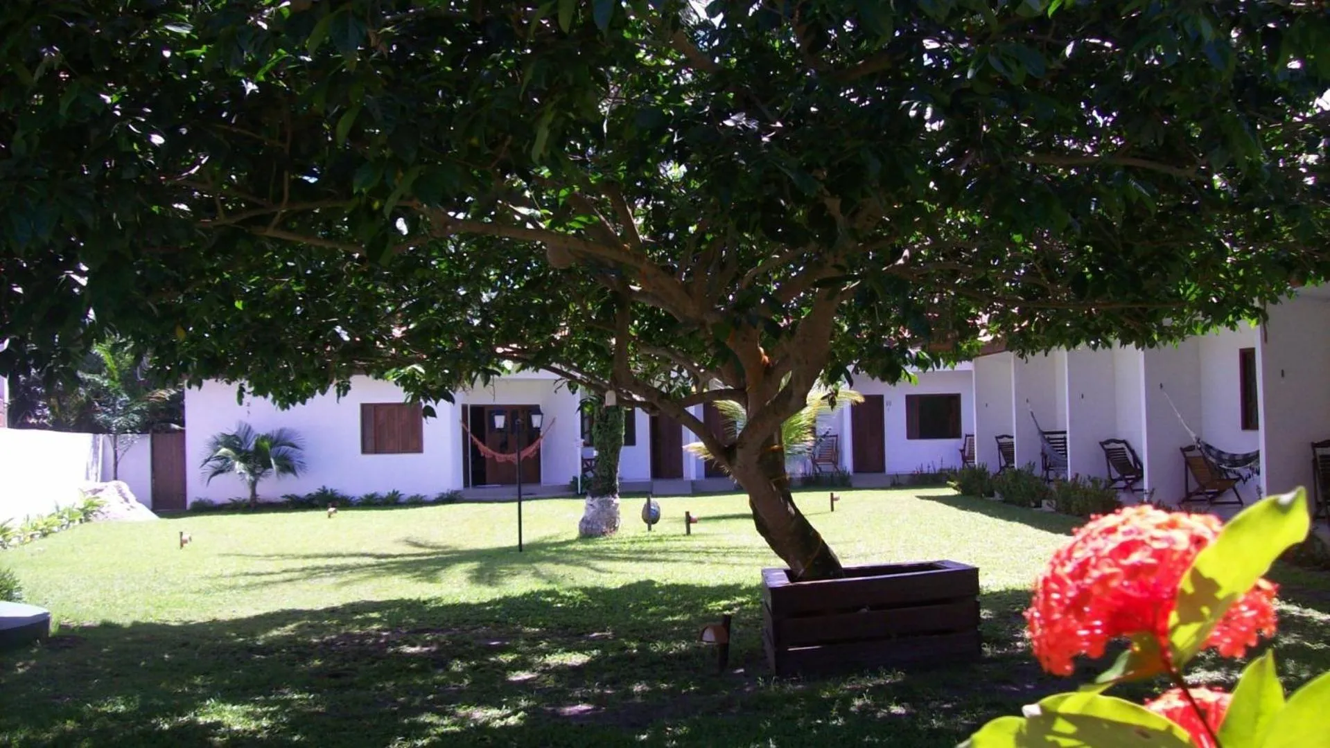 Garden in Pousada Galeão Santa Anna