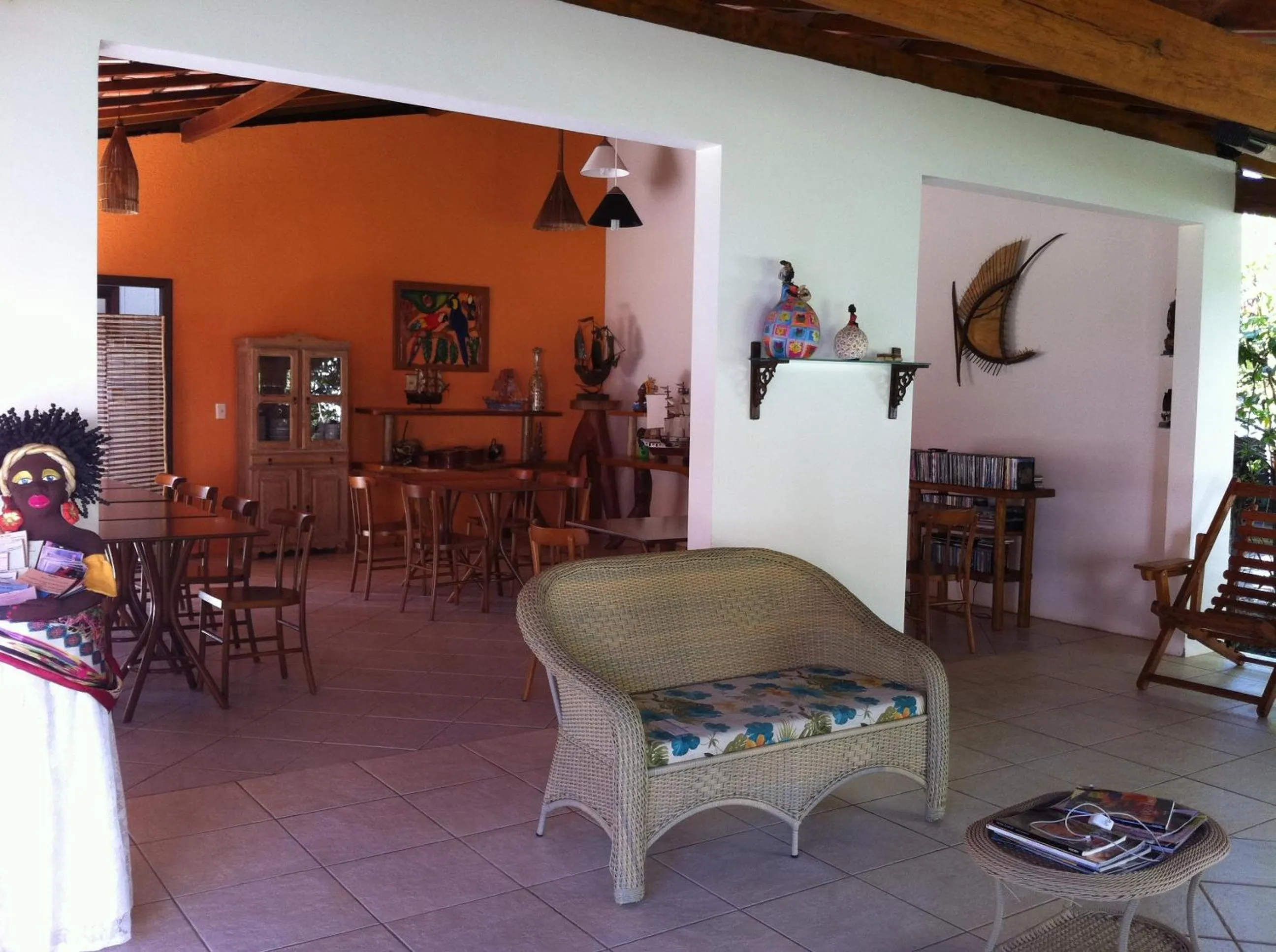 Lobby or reception in Pousada Galeão Santa Anna