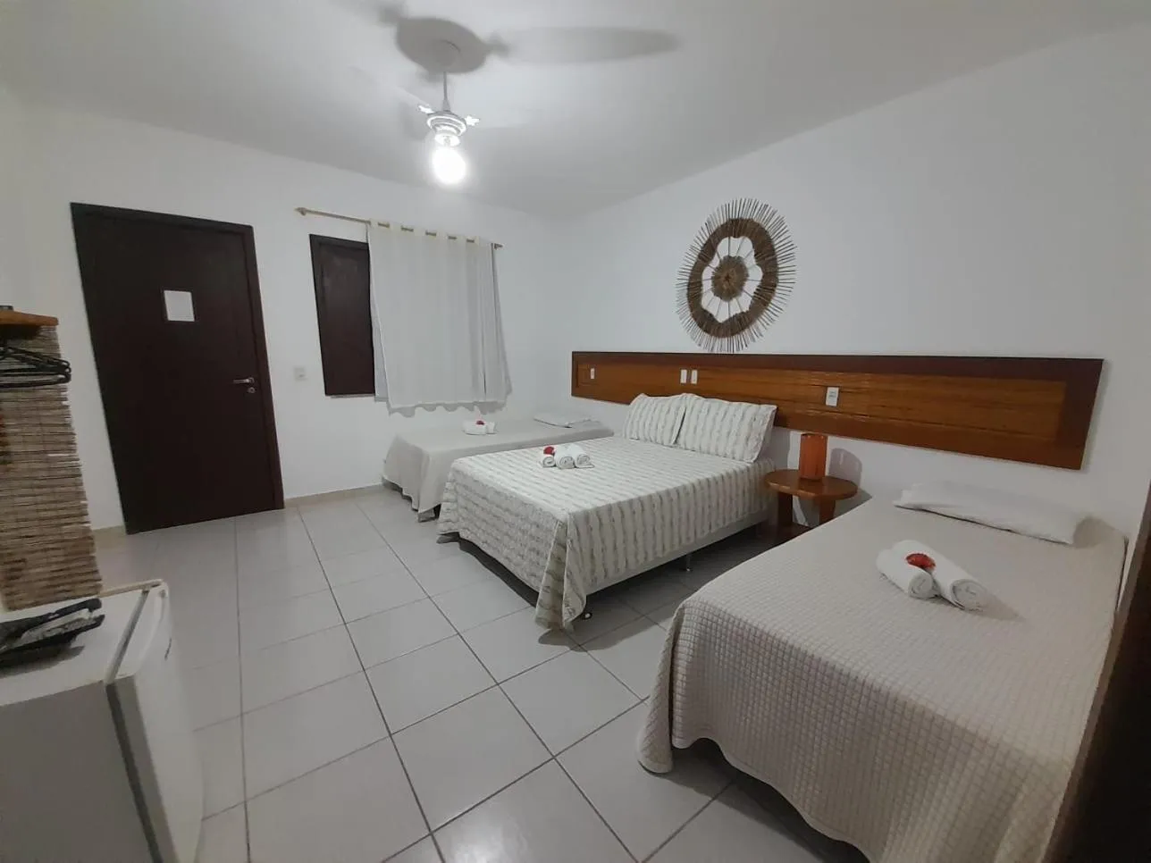 Bed in Pousada Galeão Santa Anna