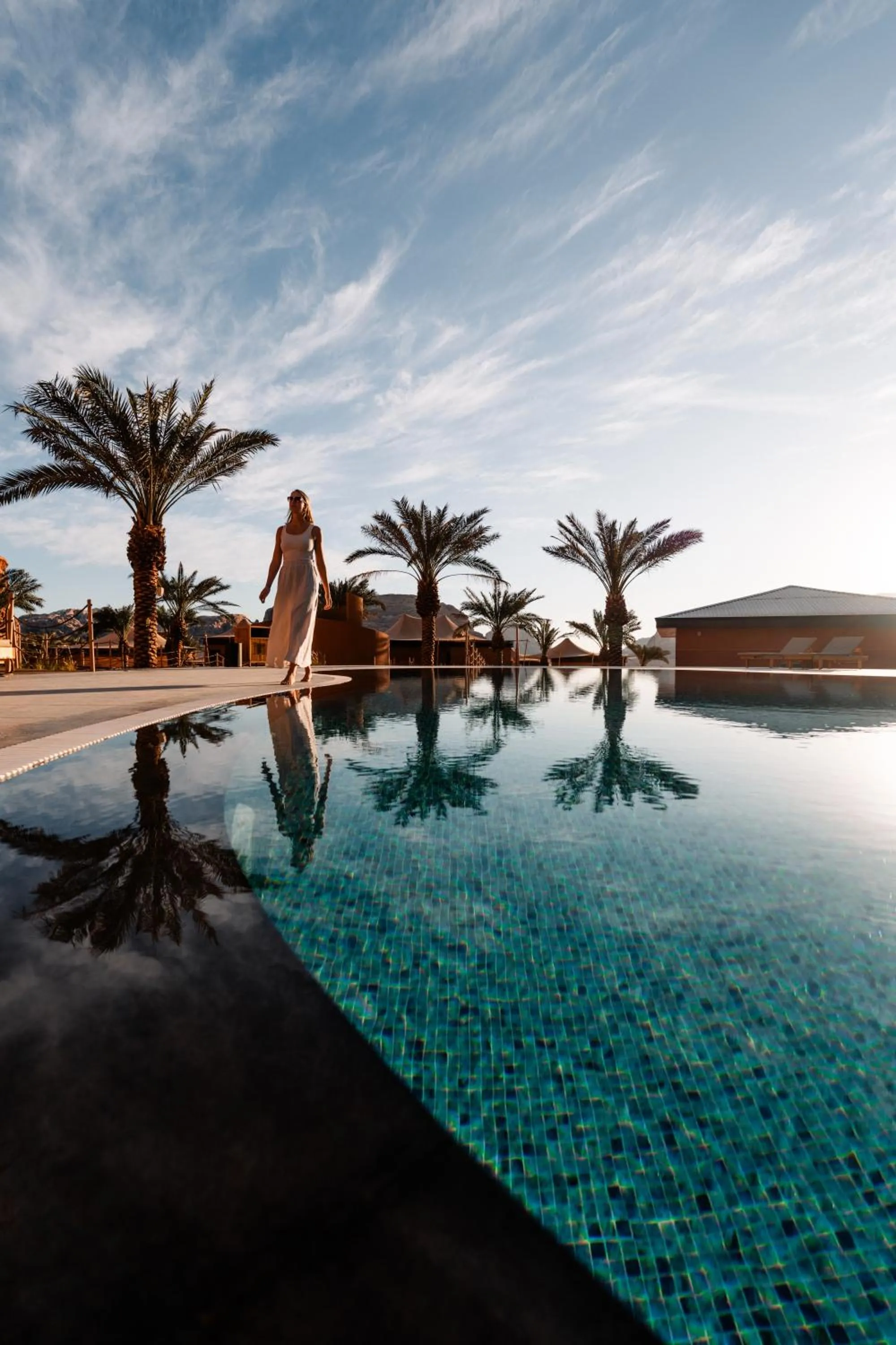 Pool view in Valley Resort