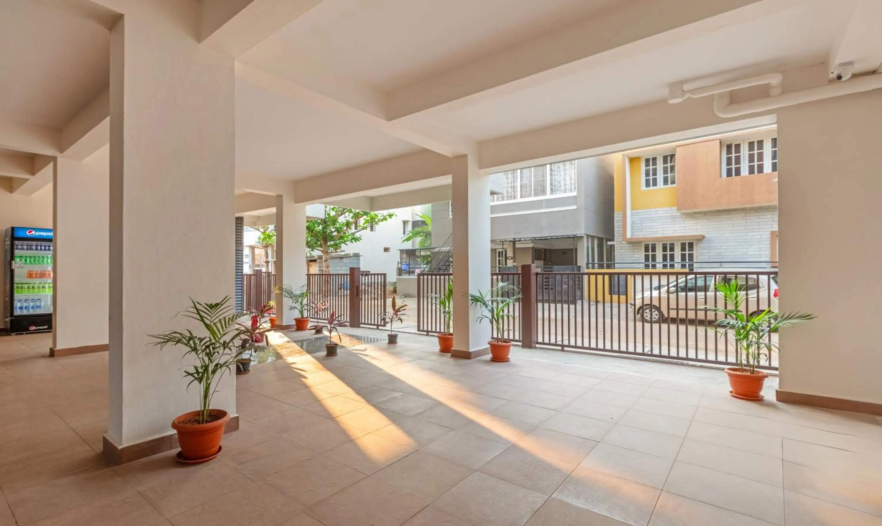 Parking in Treebo Samanvaya Retreat, Mysore