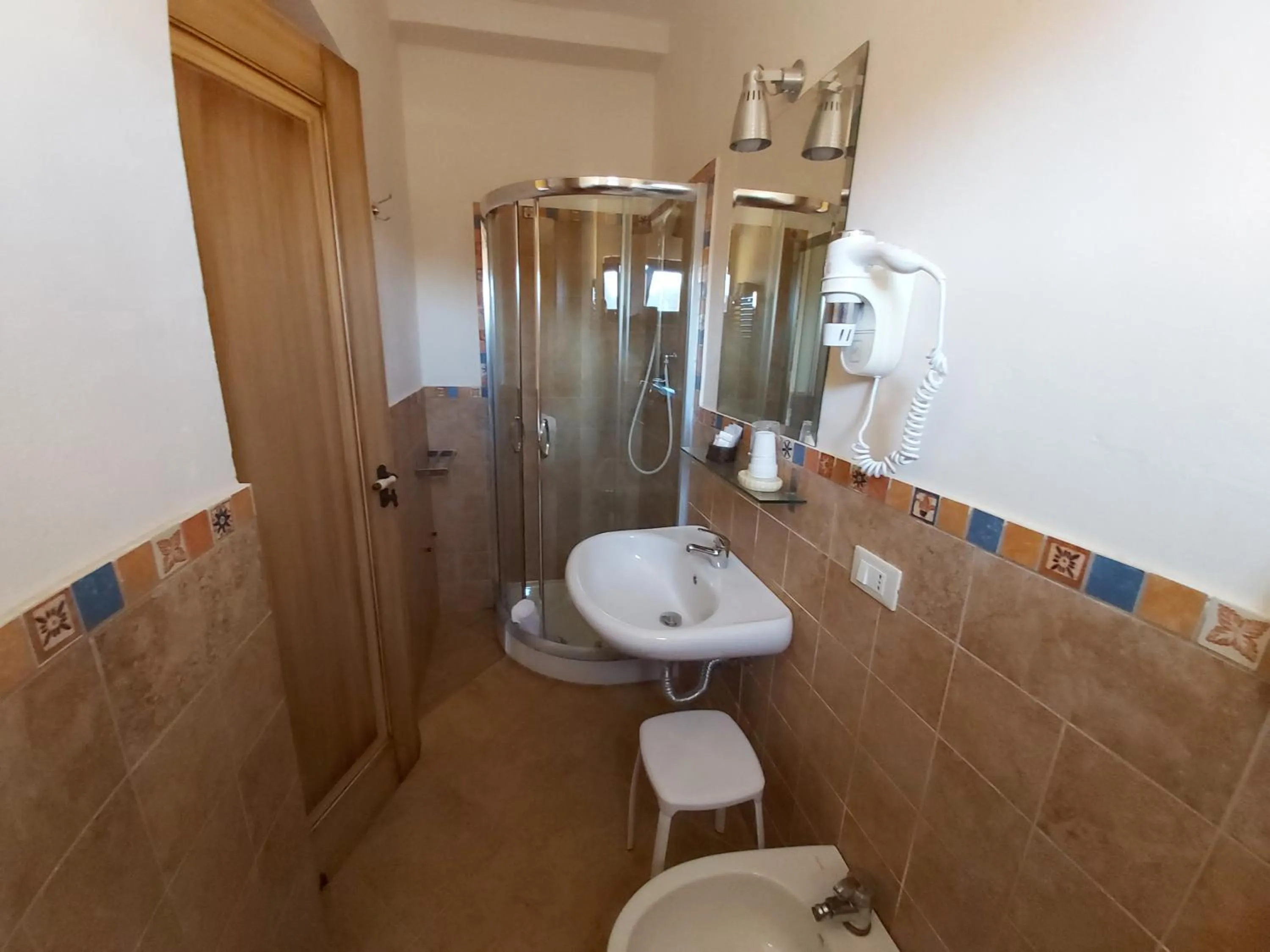 Bathroom in Agriturismo Passo dei Briganti