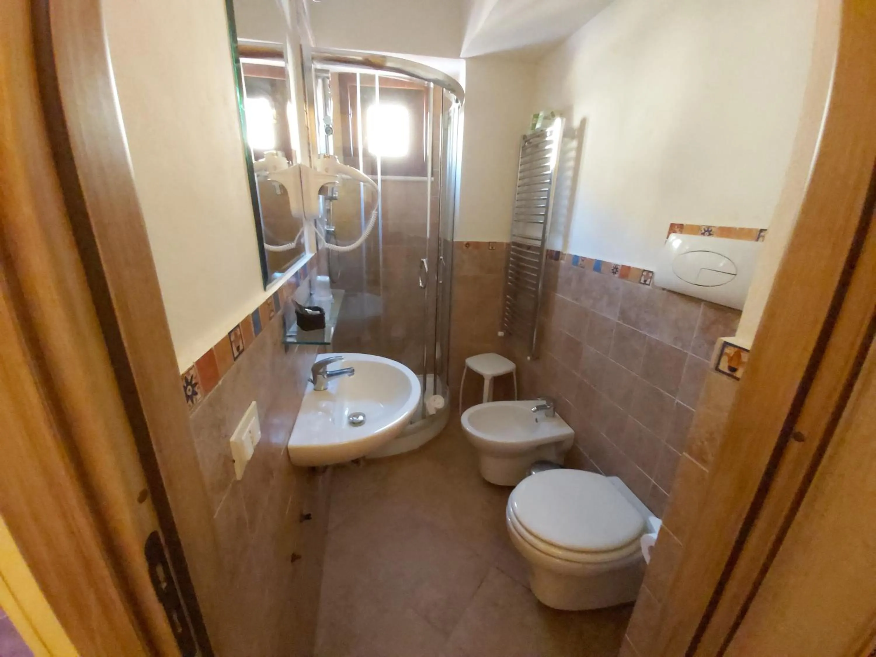 Bathroom in Agriturismo Passo dei Briganti