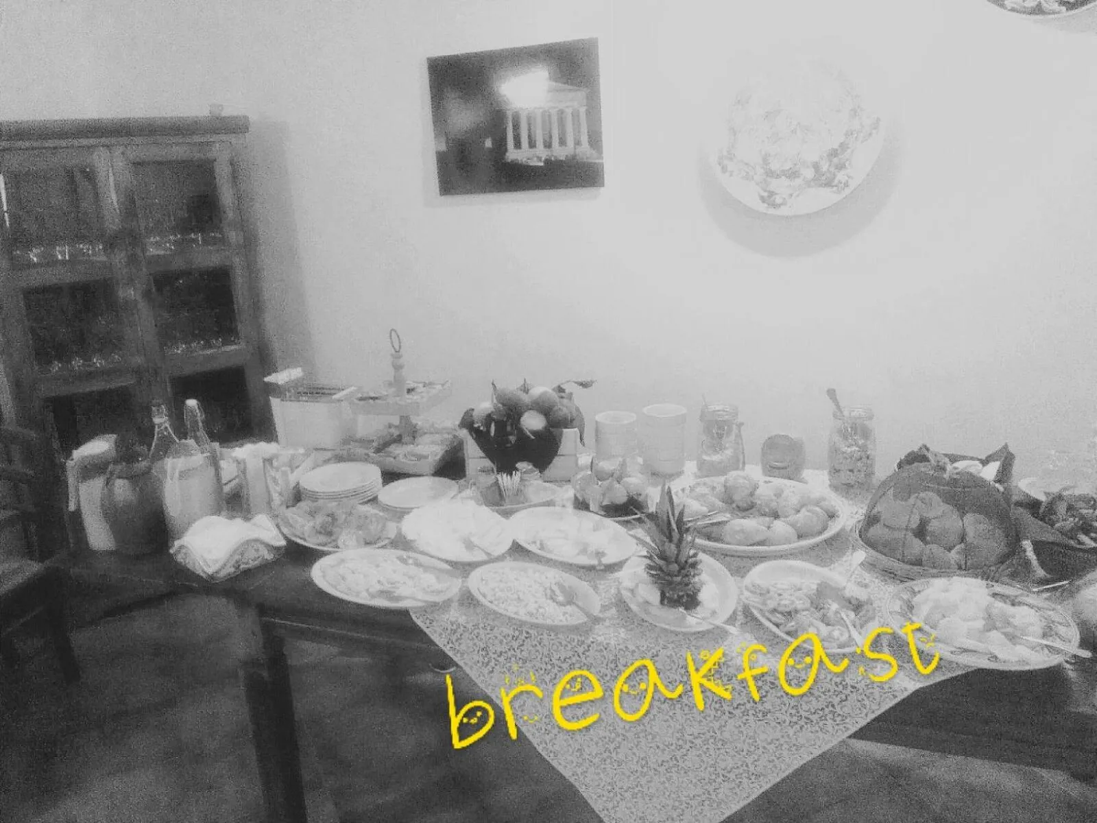 Breakfast in Agriturismo Passo dei Briganti