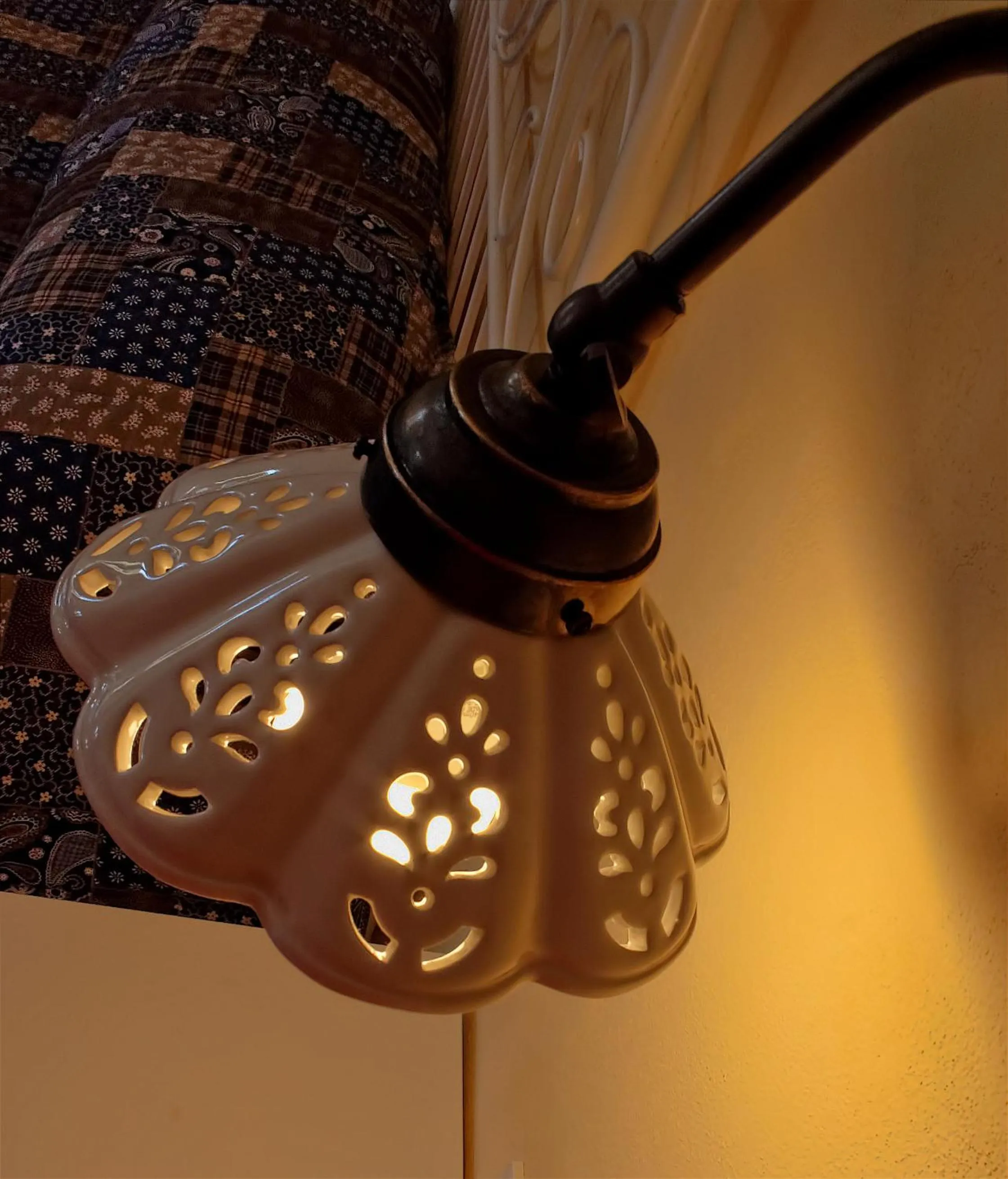 Decorative detail in Agriturismo Passo dei Briganti