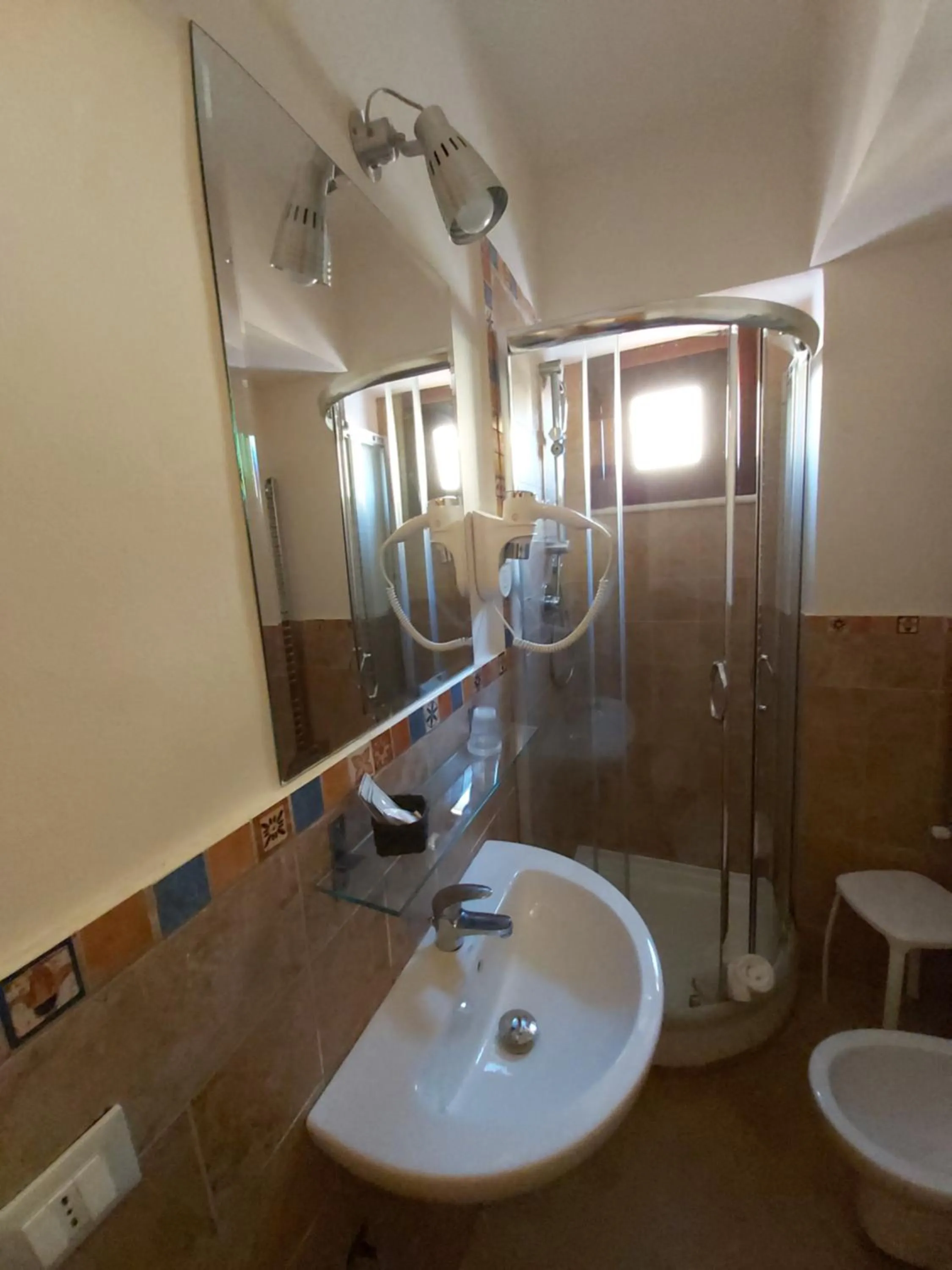 Bathroom in Agriturismo Passo dei Briganti