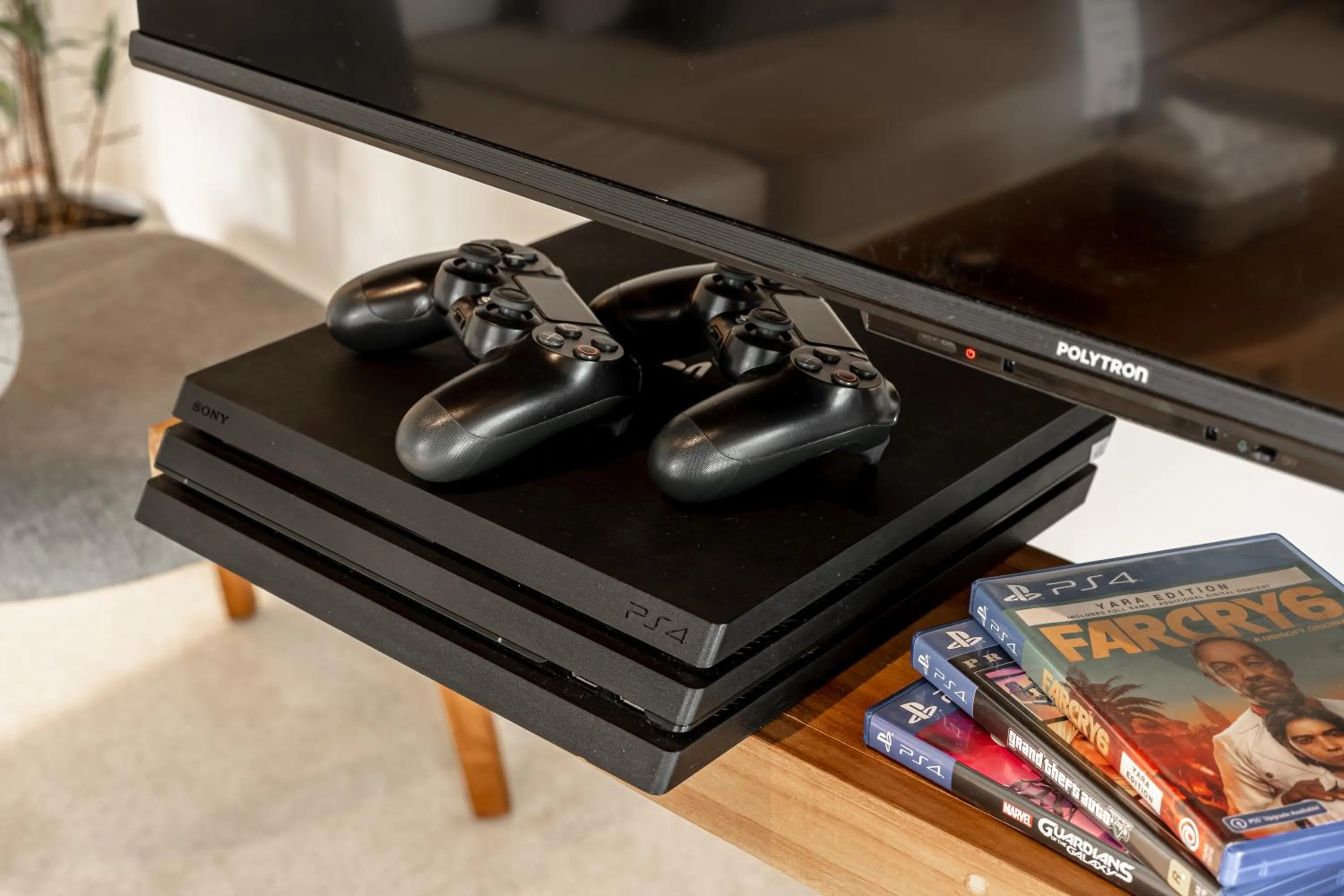 TV and multimedia in Sarang Apartments by EVDEkimi - Rice field escape with Yoga lounge, Lush garden - Long stay extras