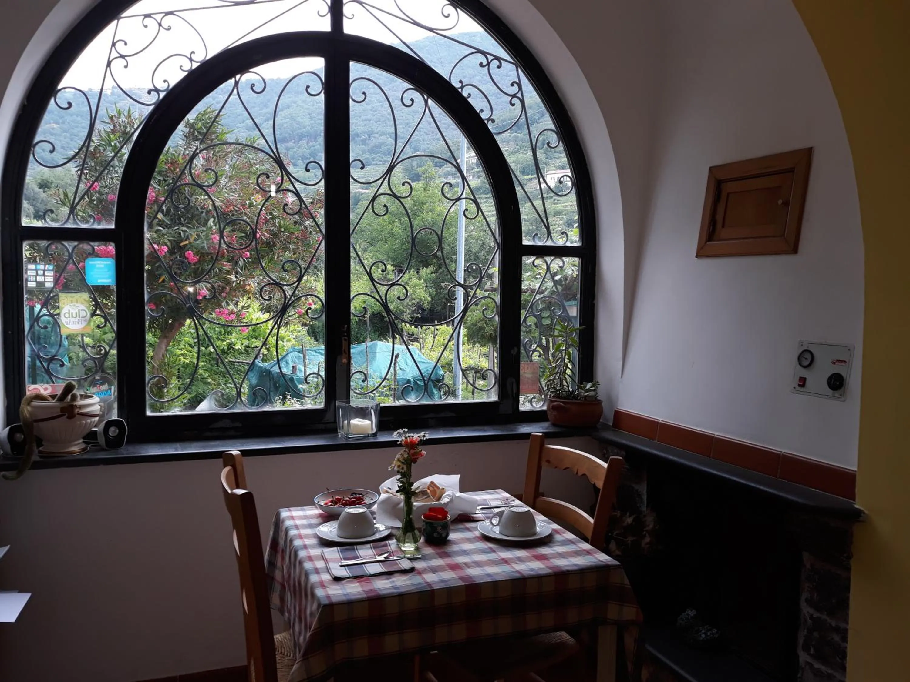 Italian breakfast in Agriturismo Mare e Monti