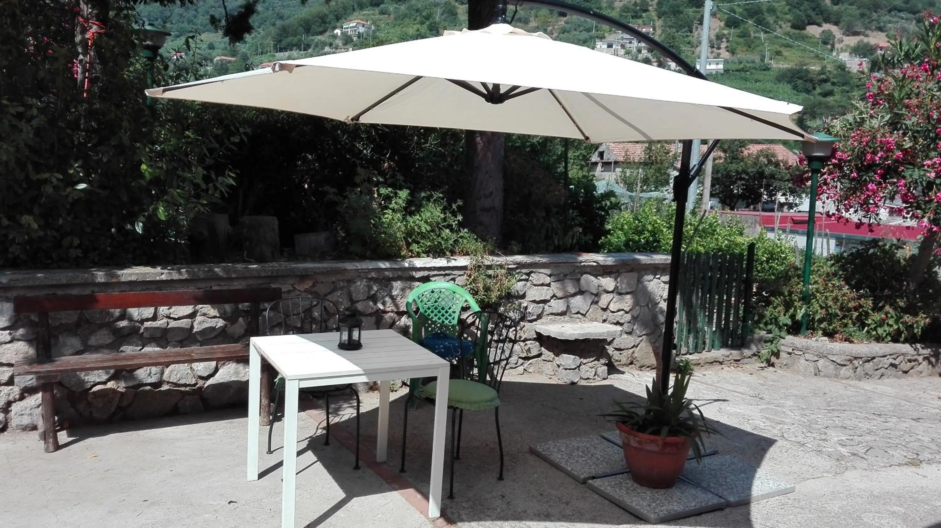 Patio in Agriturismo Mare e Monti