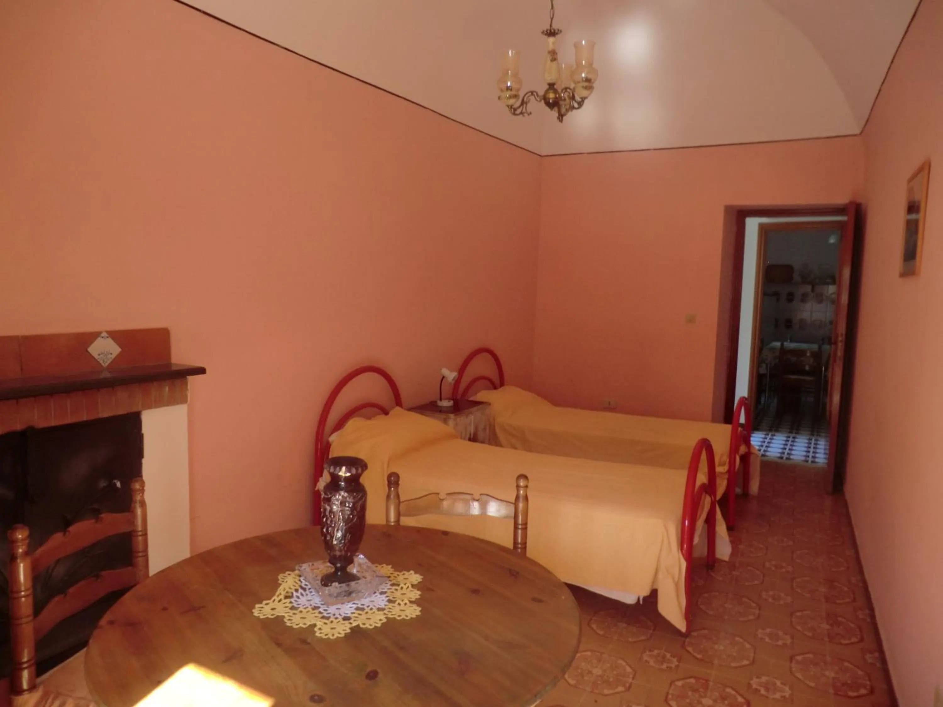Living room, Bed in Agriturismo Mare e Monti