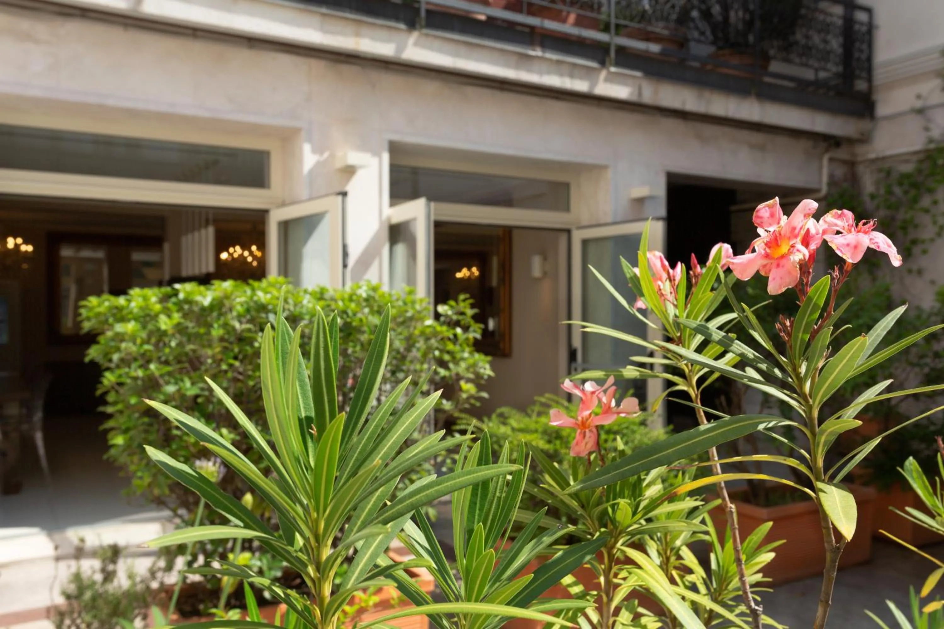 Garden in La Castellana Loft Hotel