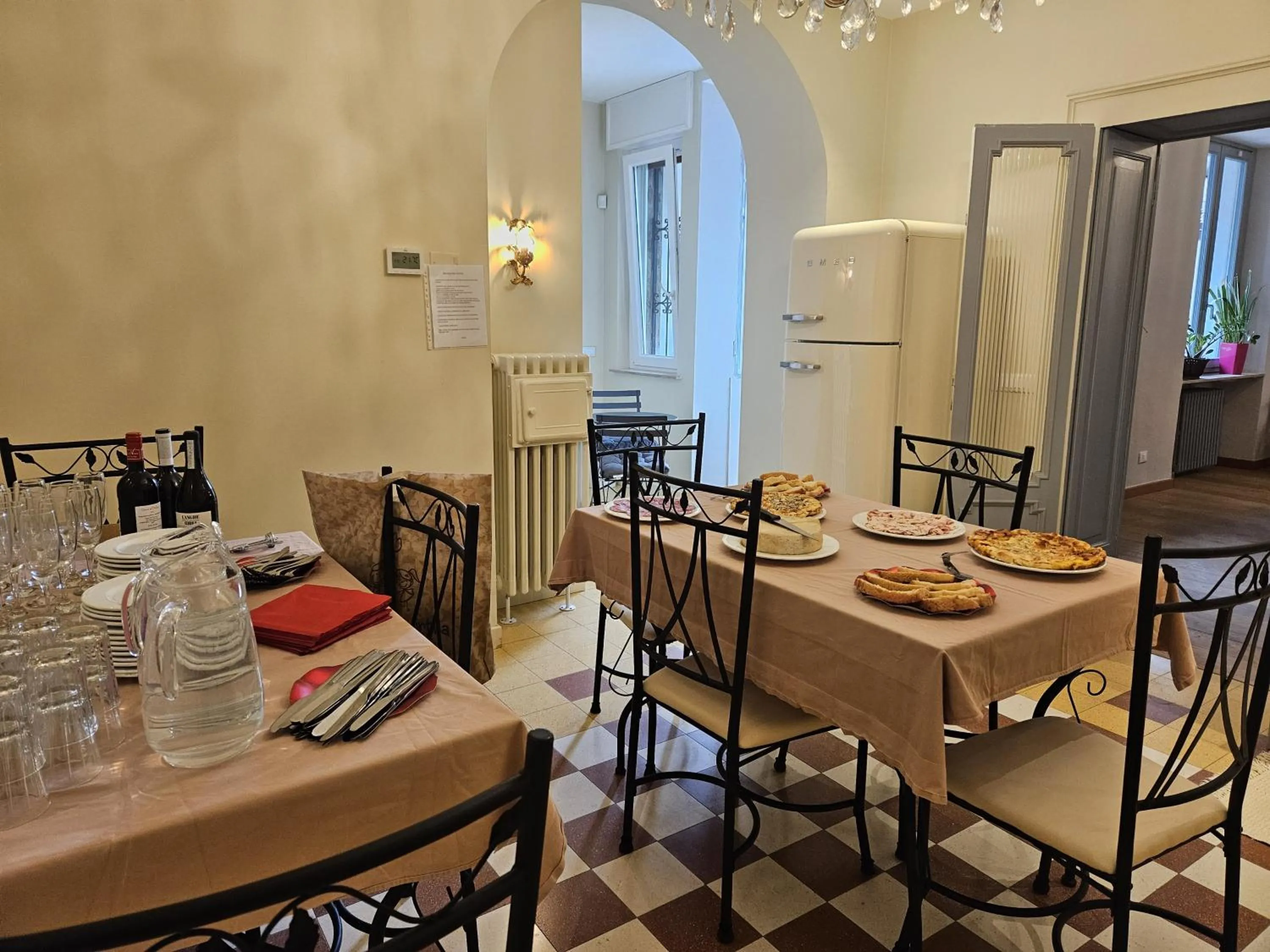 Breakfast in La Castellana Loft Hotel