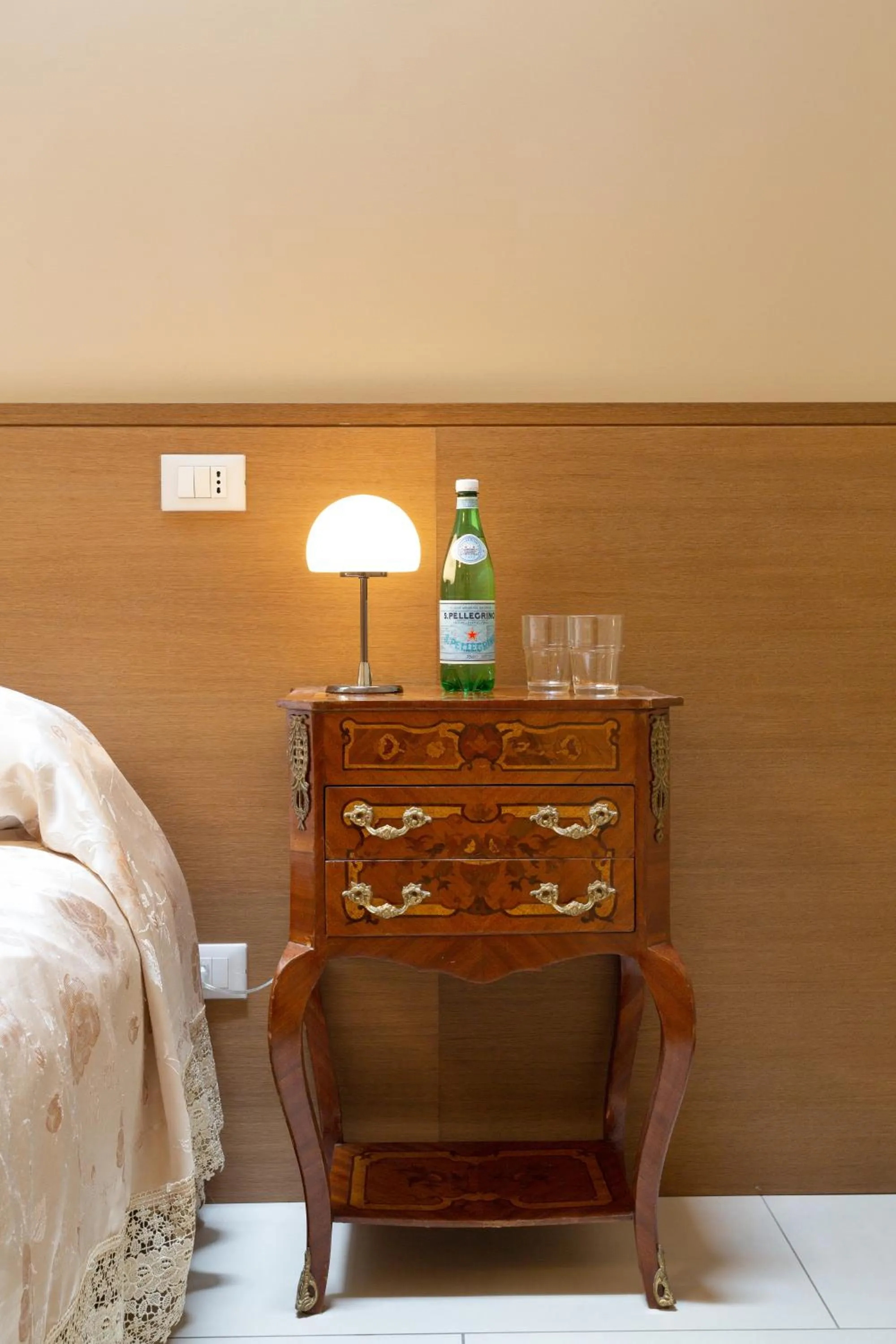 Decorative detail in La Castellana Loft Hotel