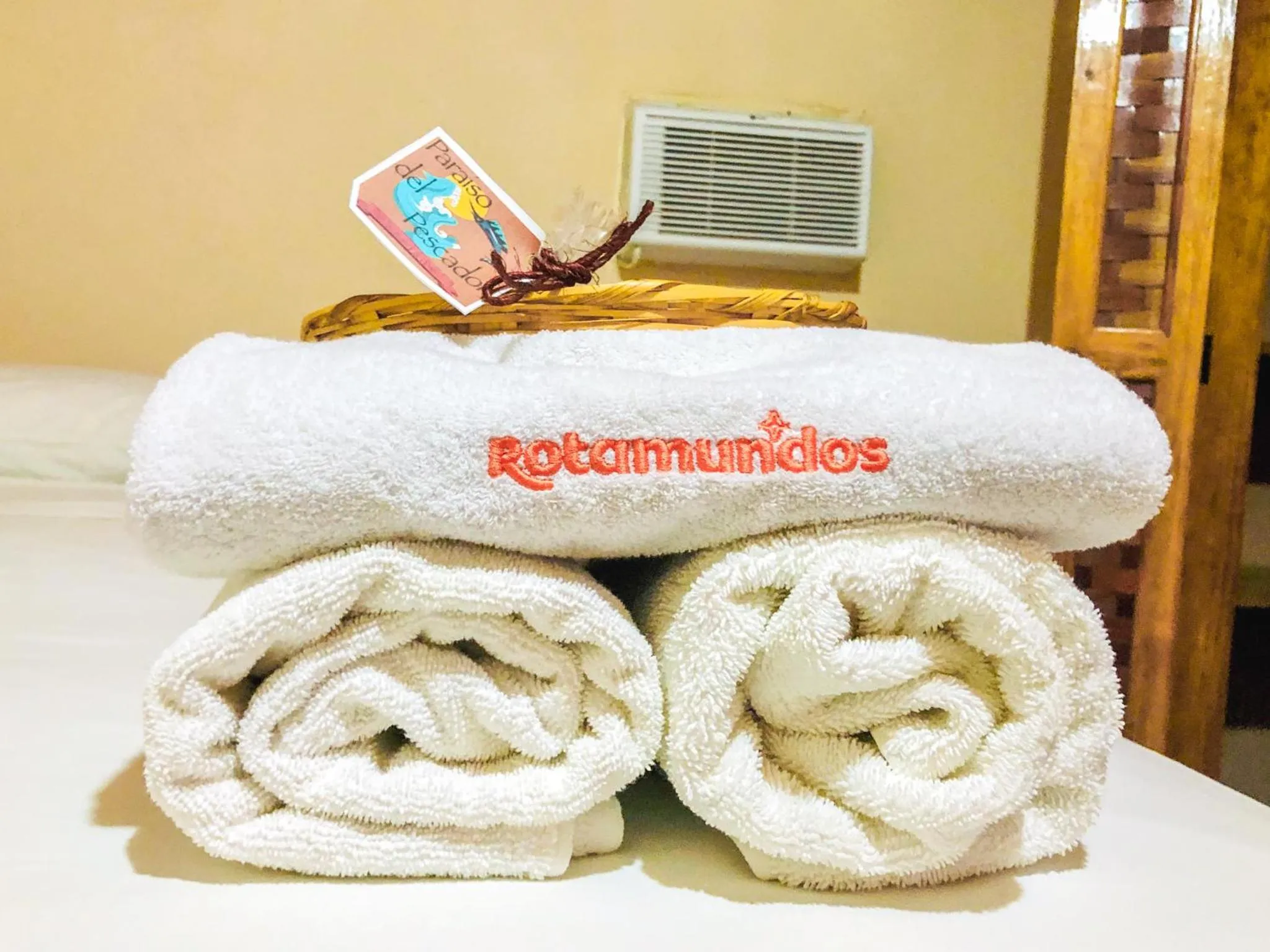 towels in Hotel Paraíso del Pescador by Rotamundos